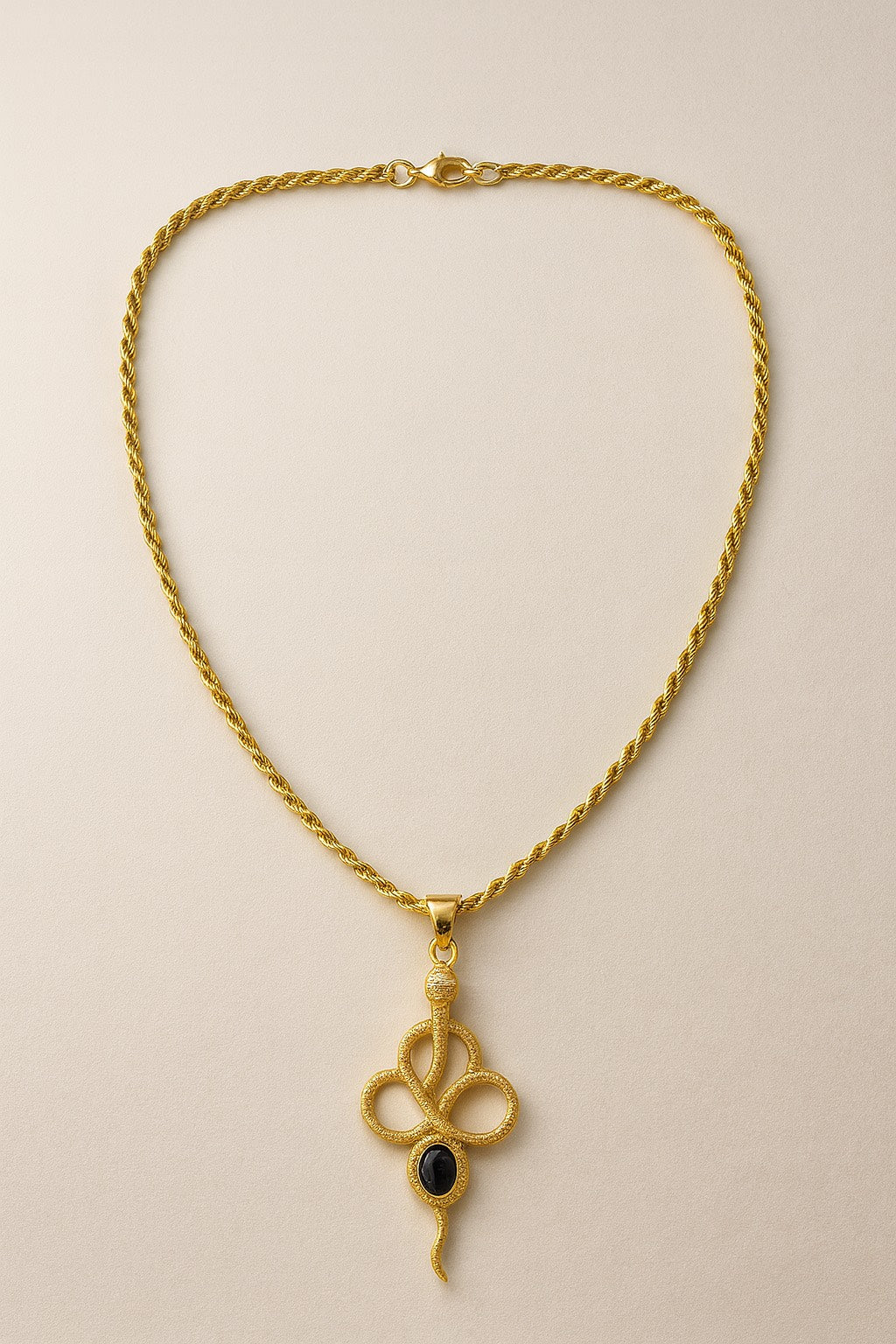 Gold Snake Kolye