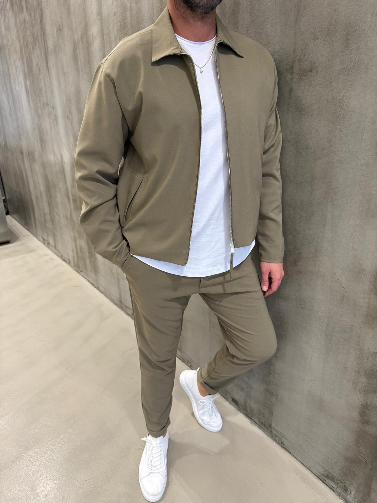 Haki Hürrem Kumaş Takım