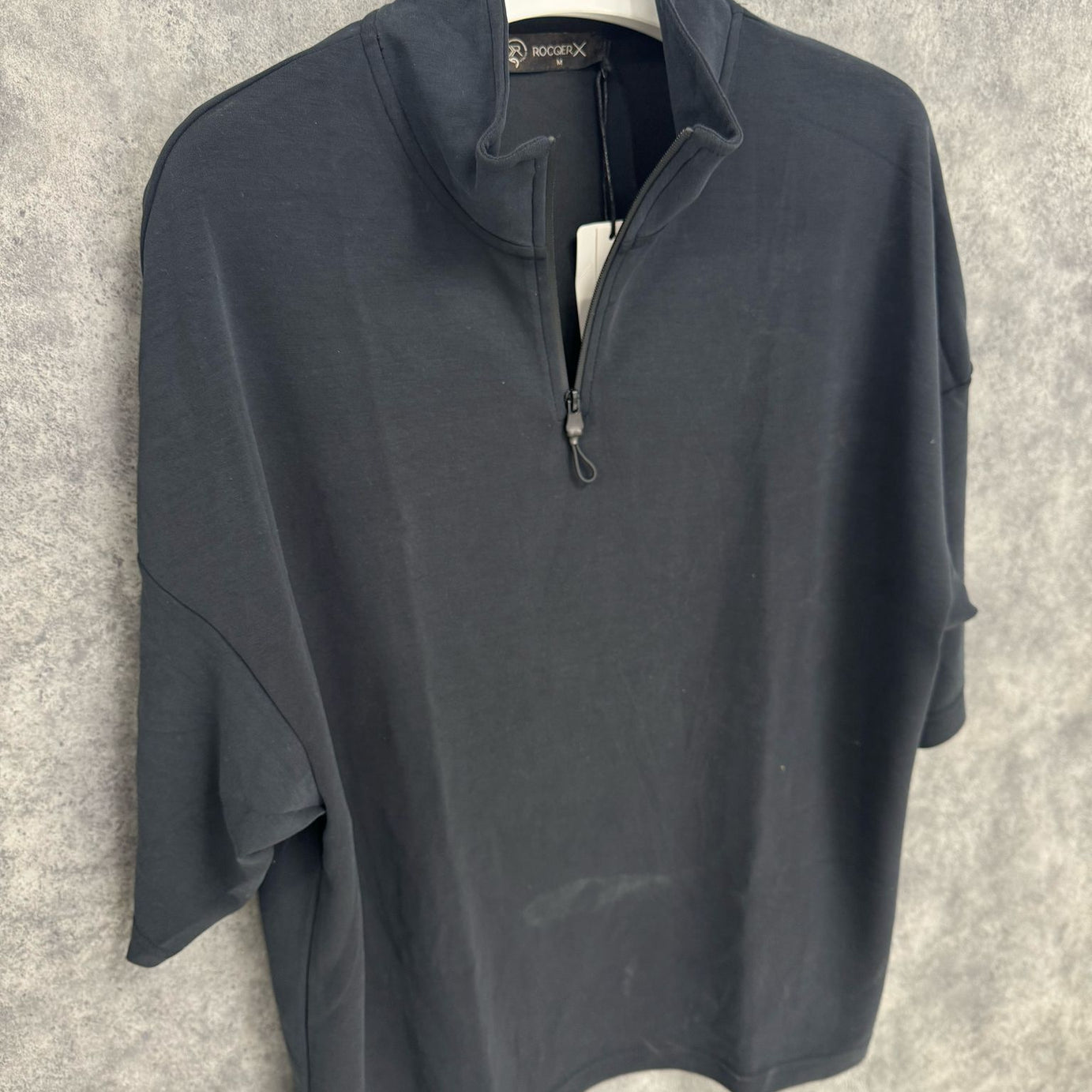 Dalgıç Kumaş Oversize T-Shirt