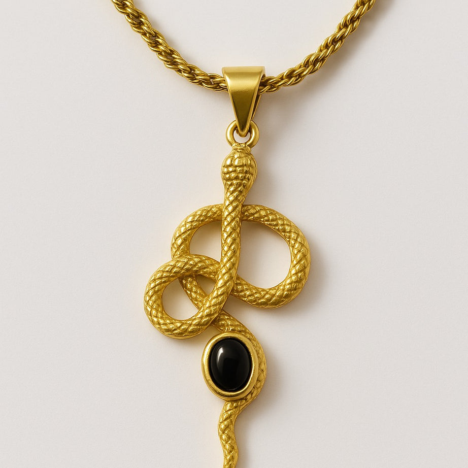 Gold Snake Kolye