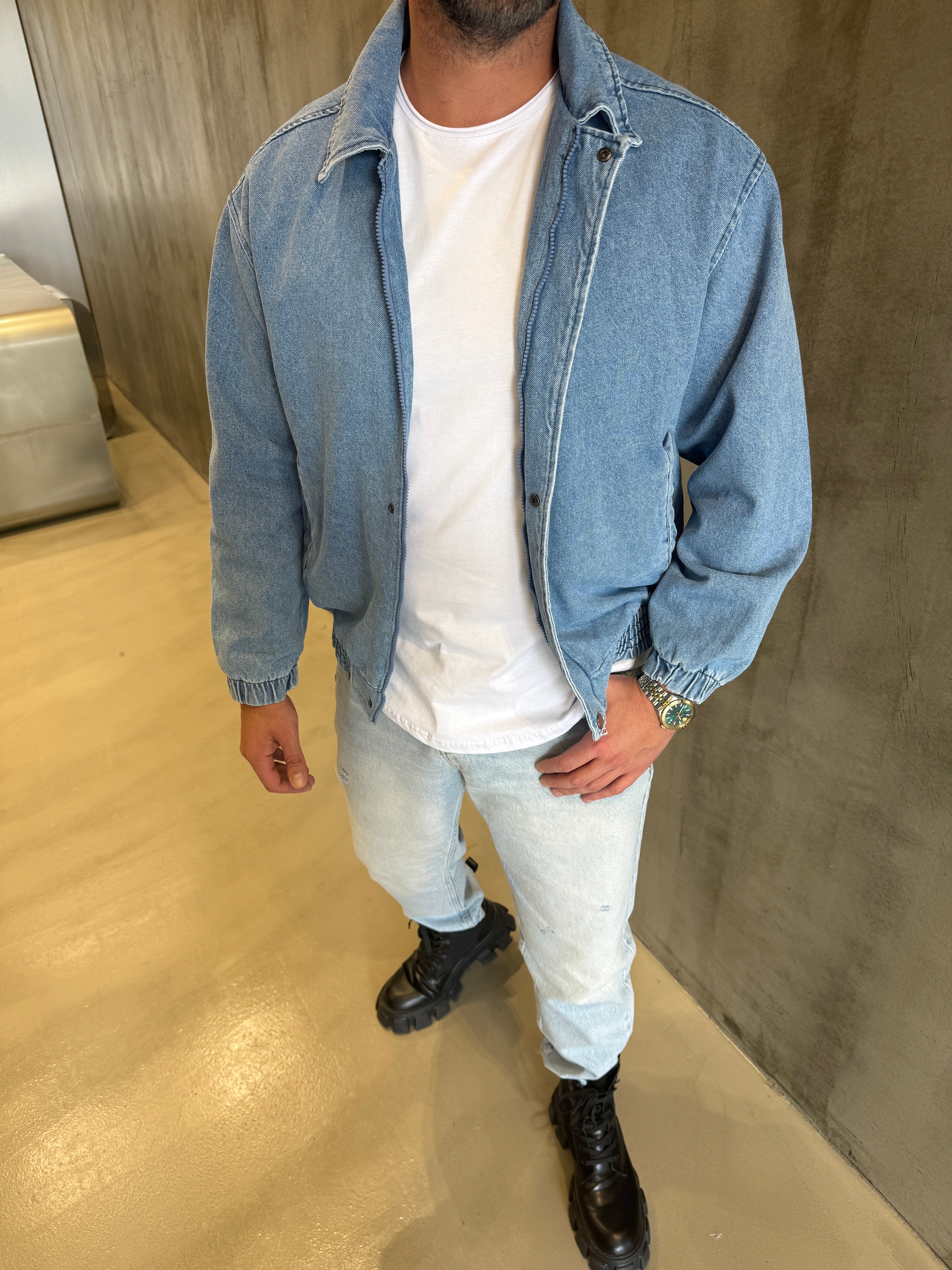 Mavi Oversize Kot Ceket