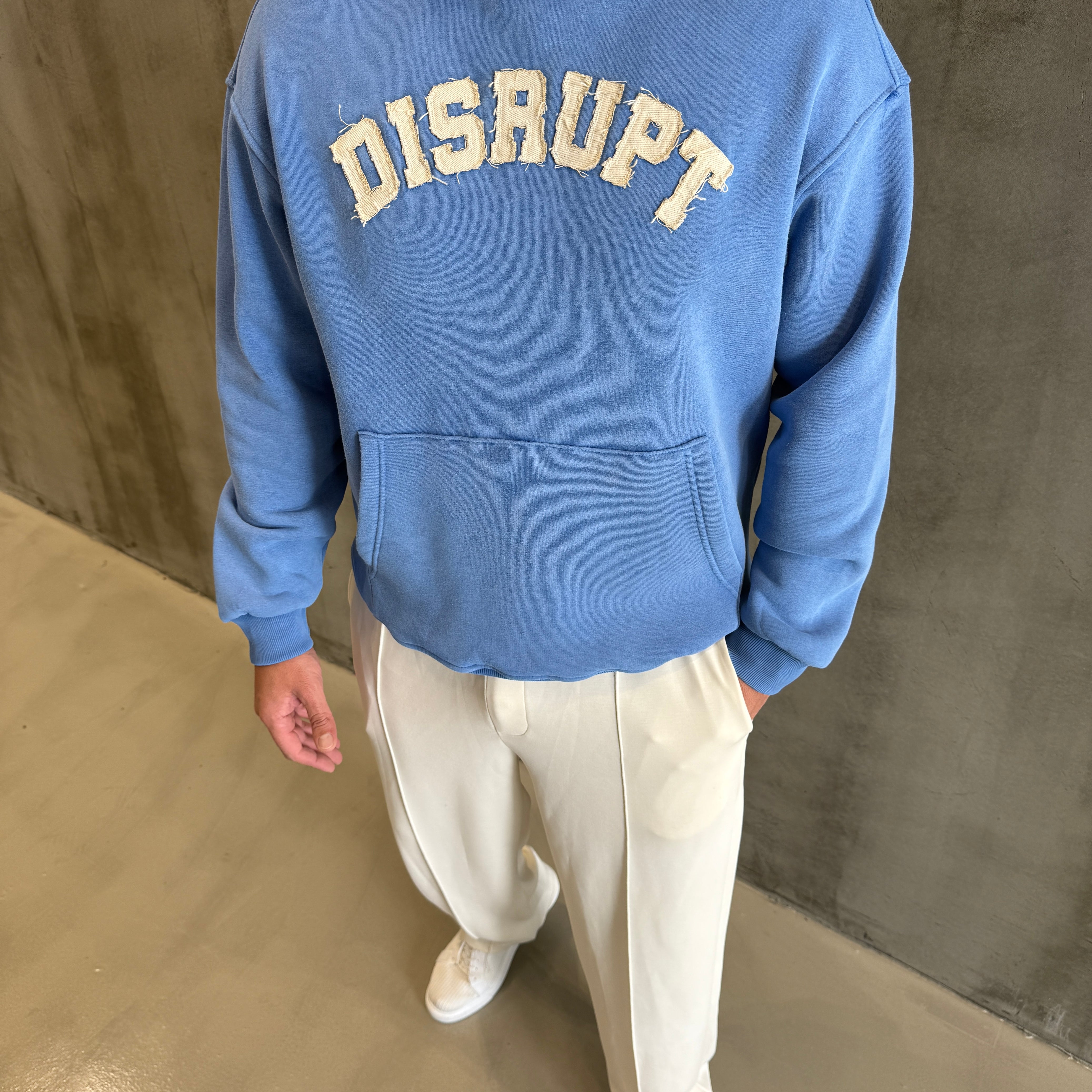 Mavi Disrupt Yıkamalı Sweat
