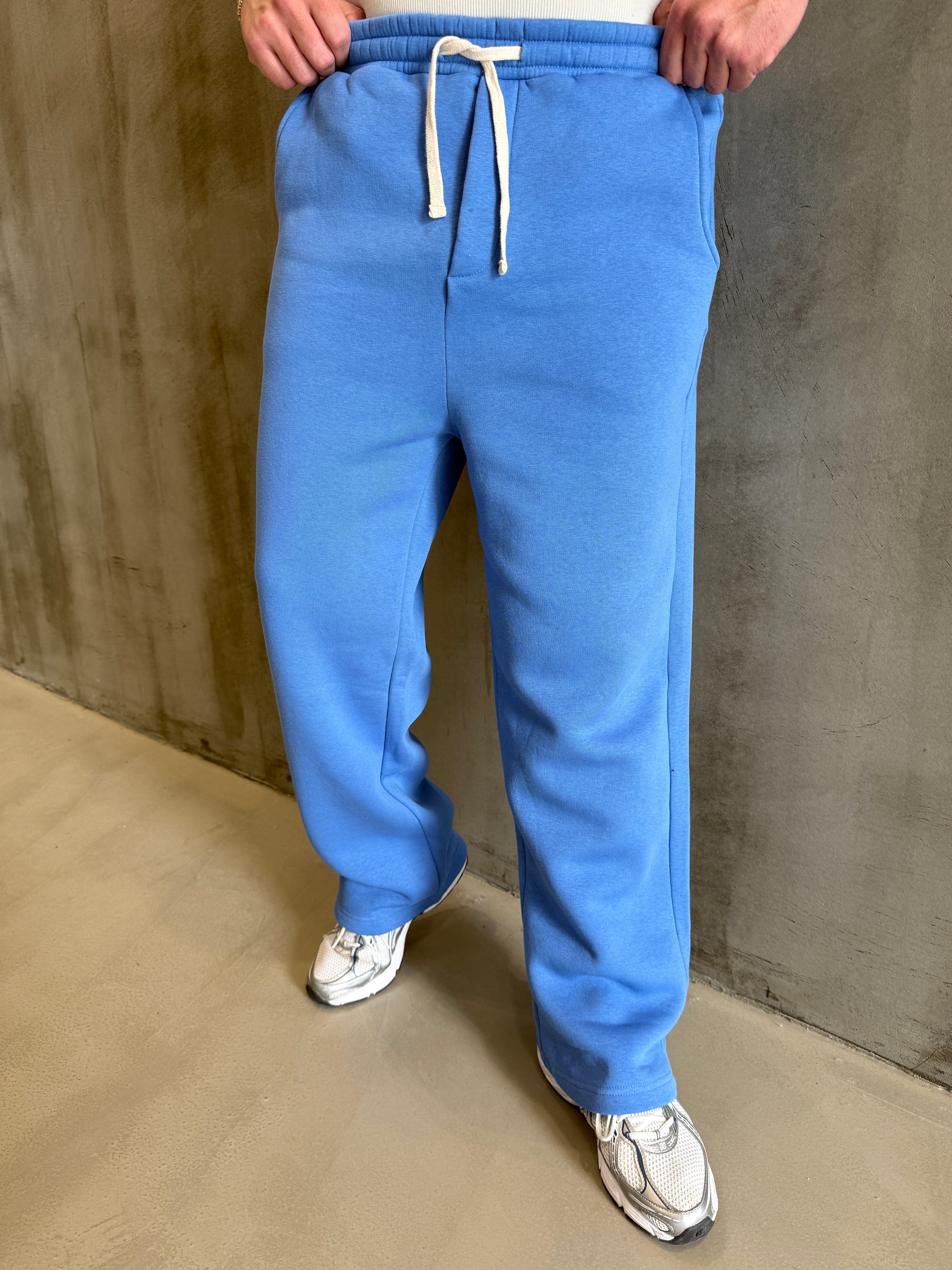 Mavi 3 İplik Baggy Jogger