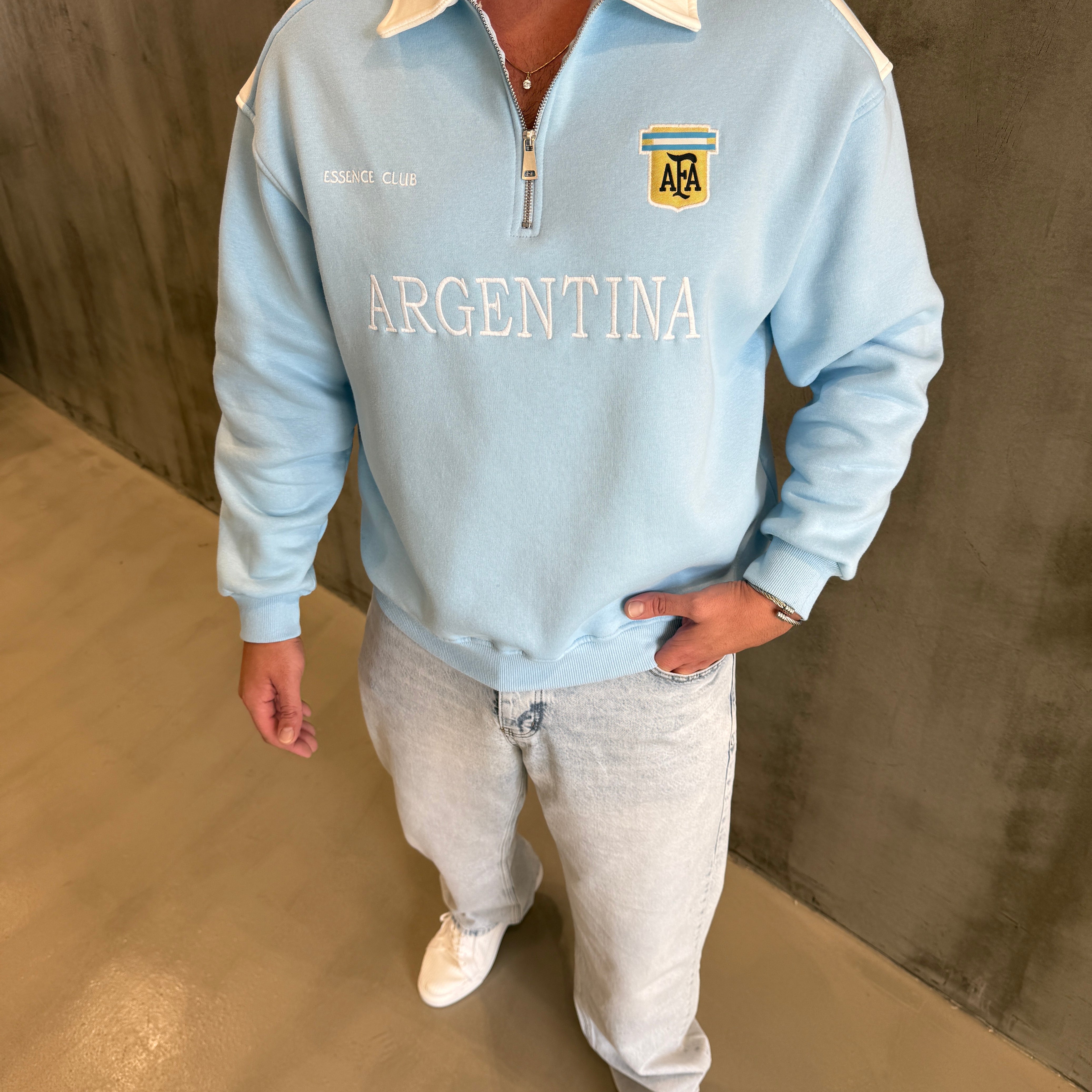 Lacivert ITALIA 3 İplik Forma Sweat