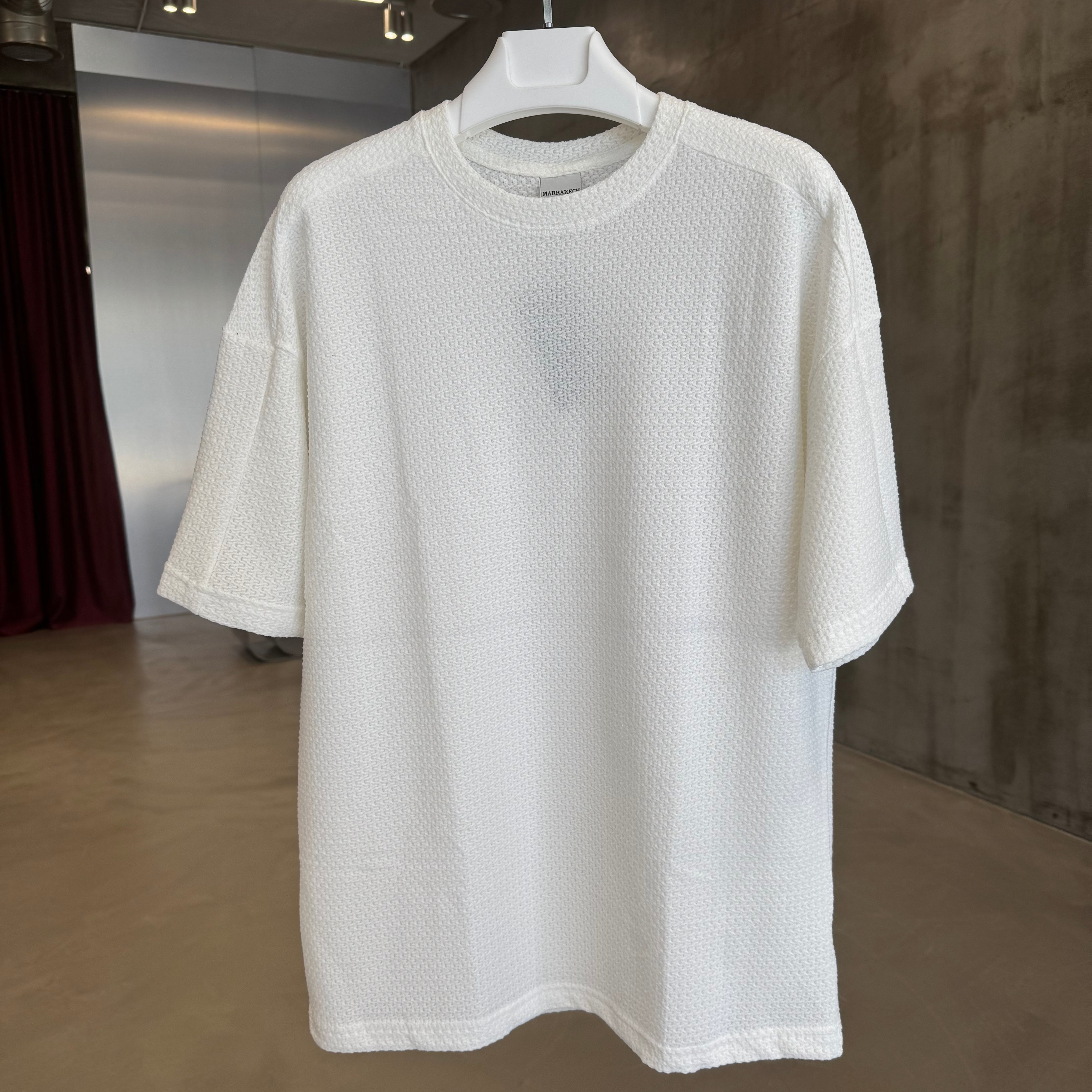 Petek Örme T-Shirt