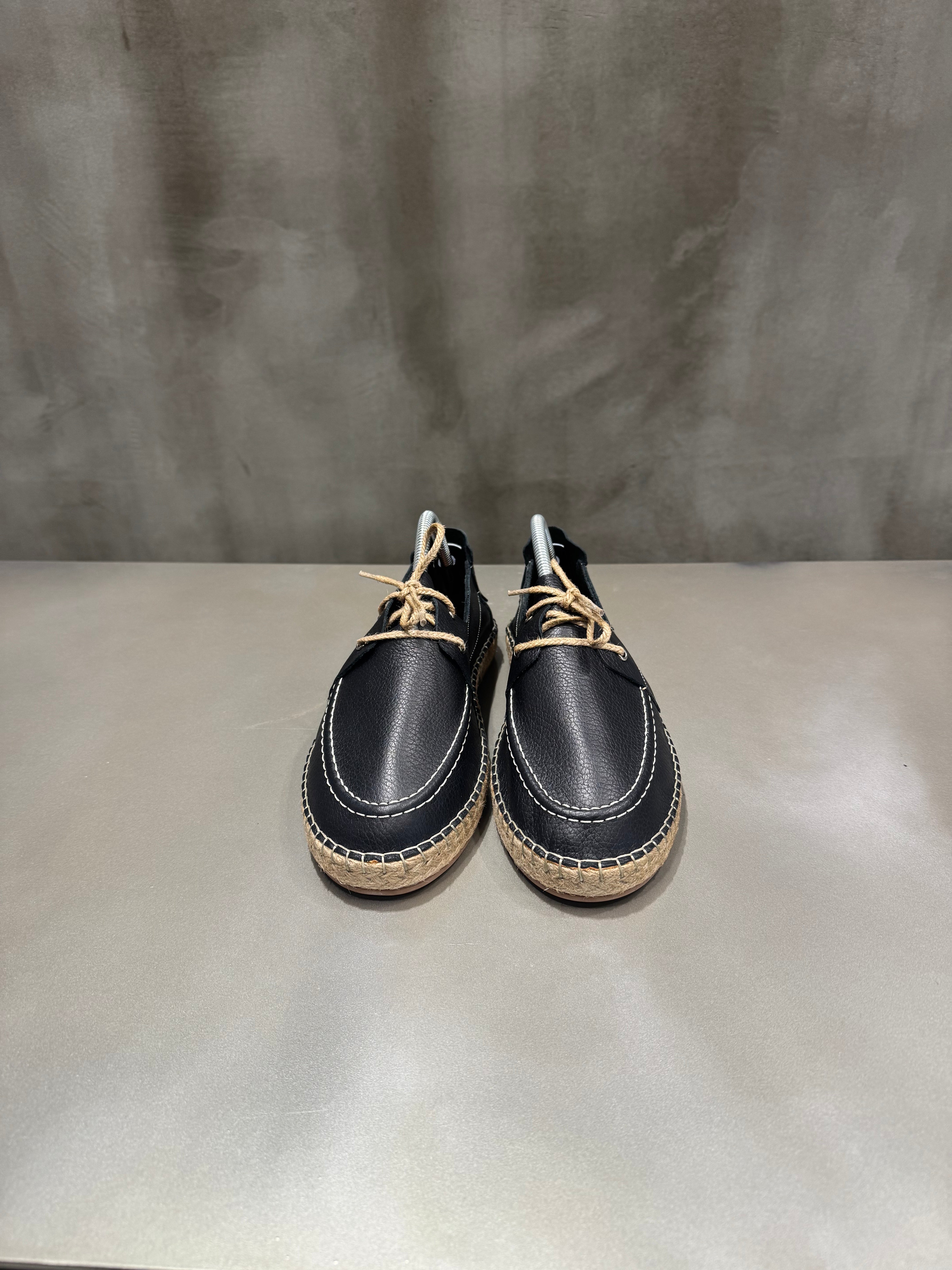 Siyah Deri Lukka Ayakkabı