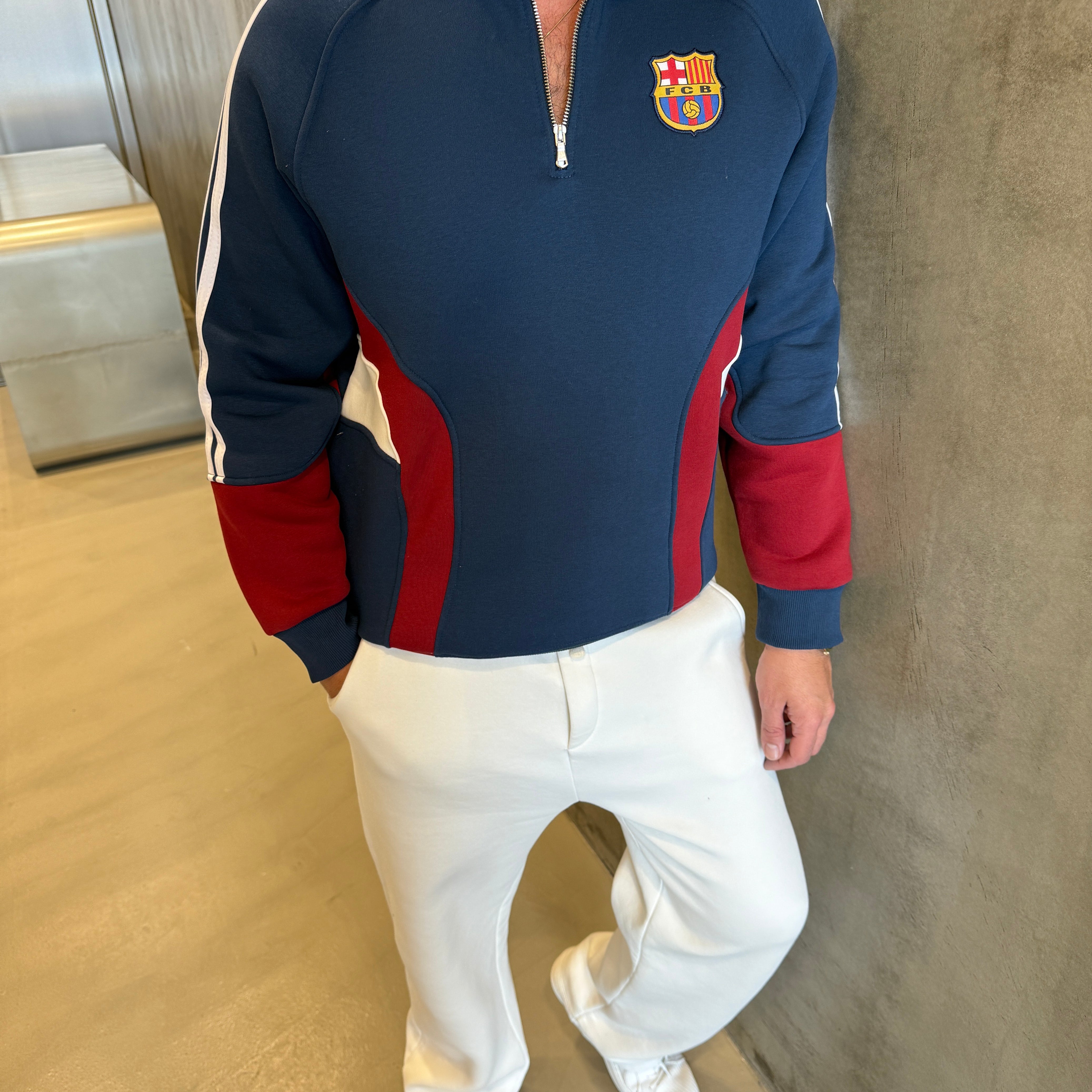 Sarı 3 İplik Forma Sweat