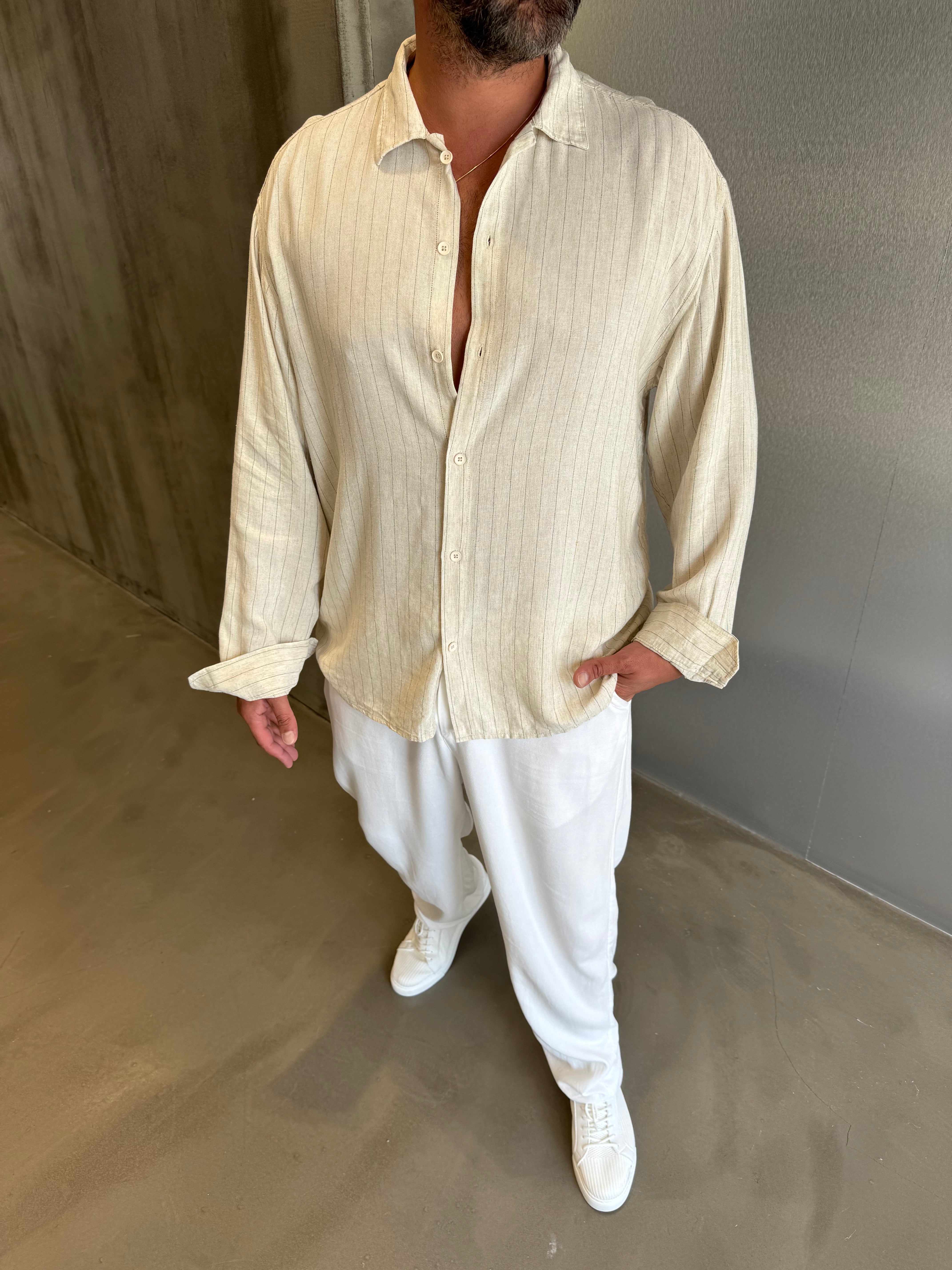 Çizgili Premium Gömlek