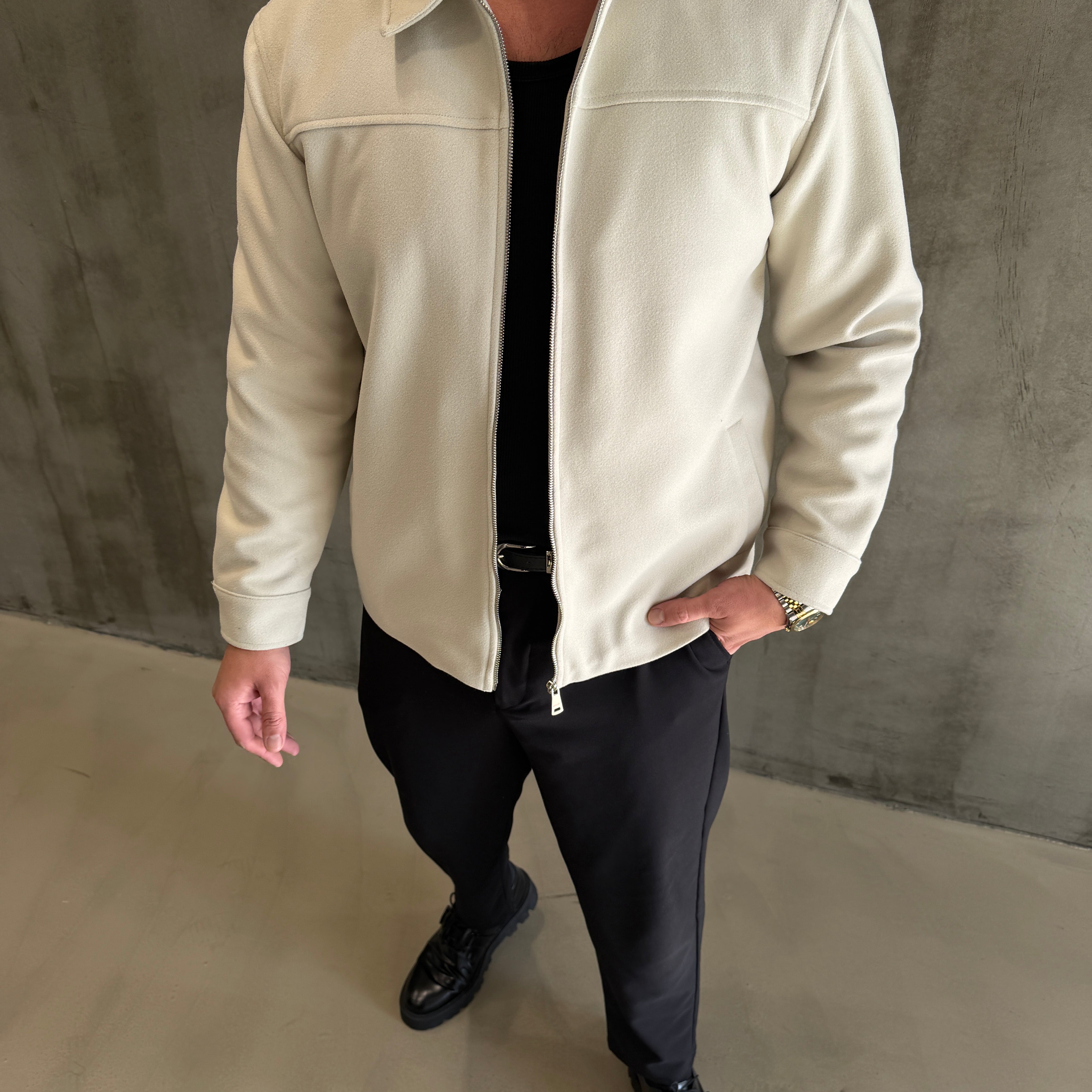 Lacivert SPF Kısa Kaşe