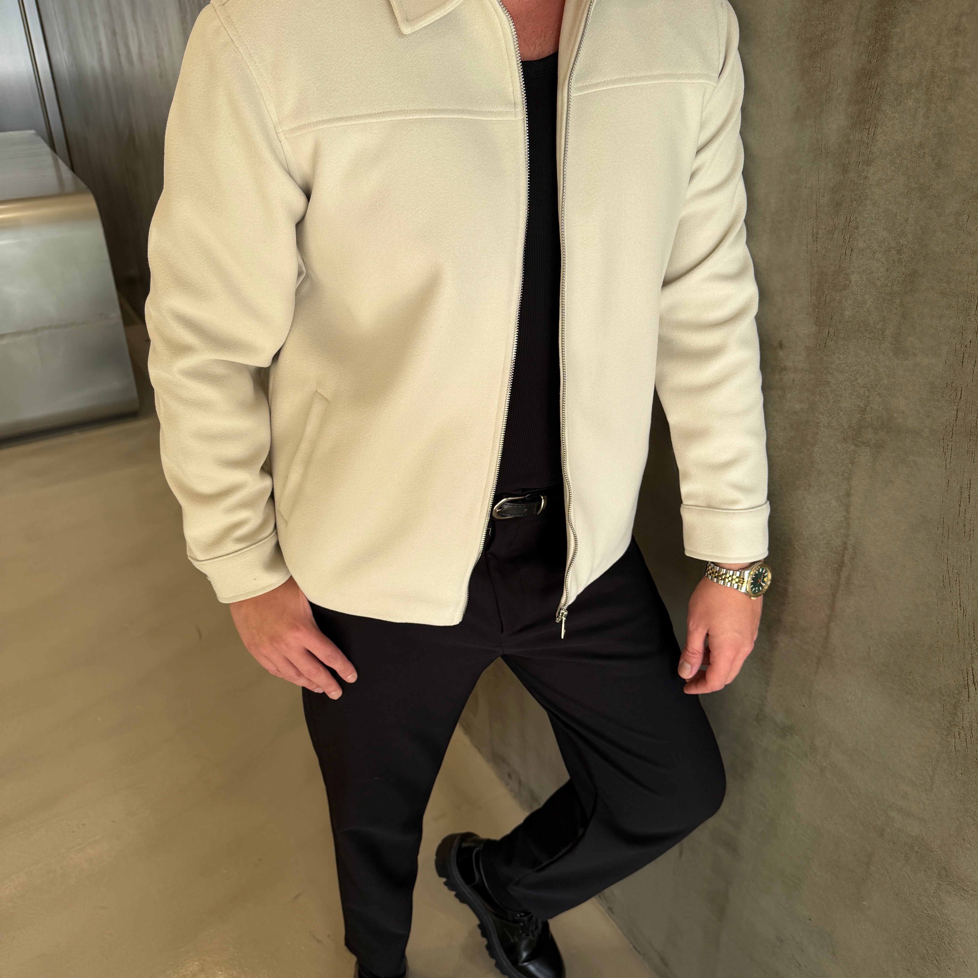 Lacivert SPF Kısa Kaşe