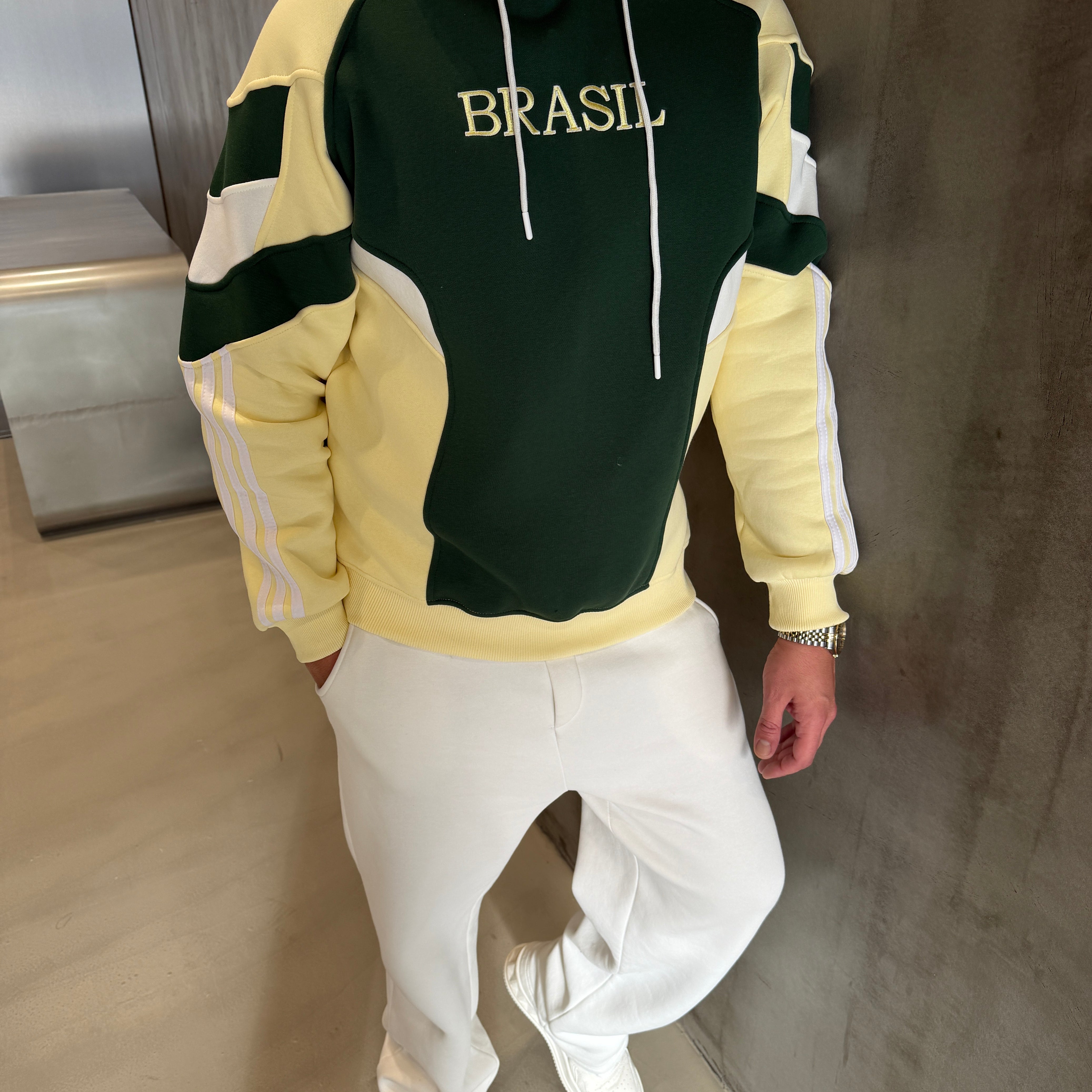 BÇ 3 İplik Kapüşonlu Forma Sweat