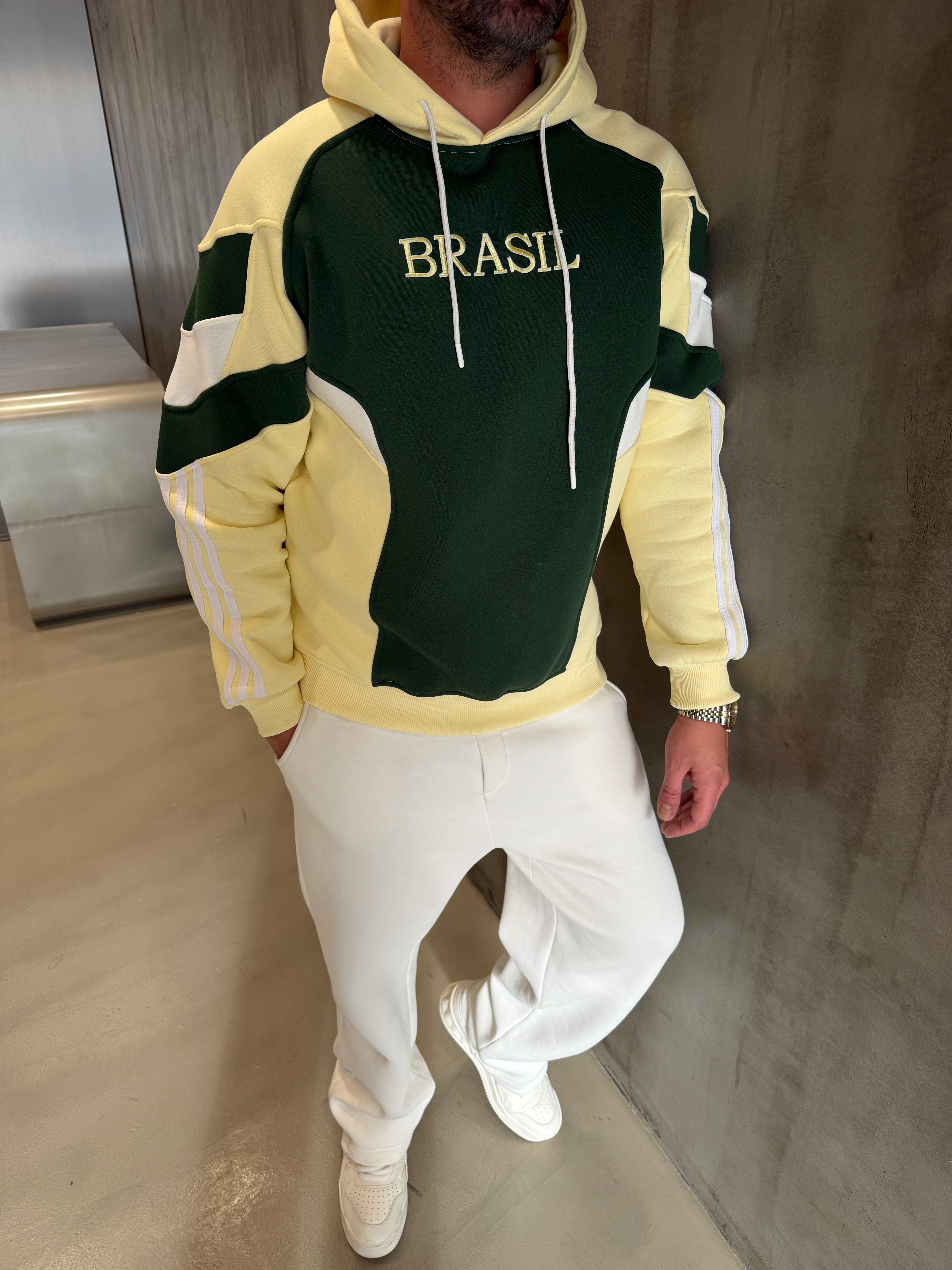 BR 3 İplik Kapüşonlu Forma Sweat