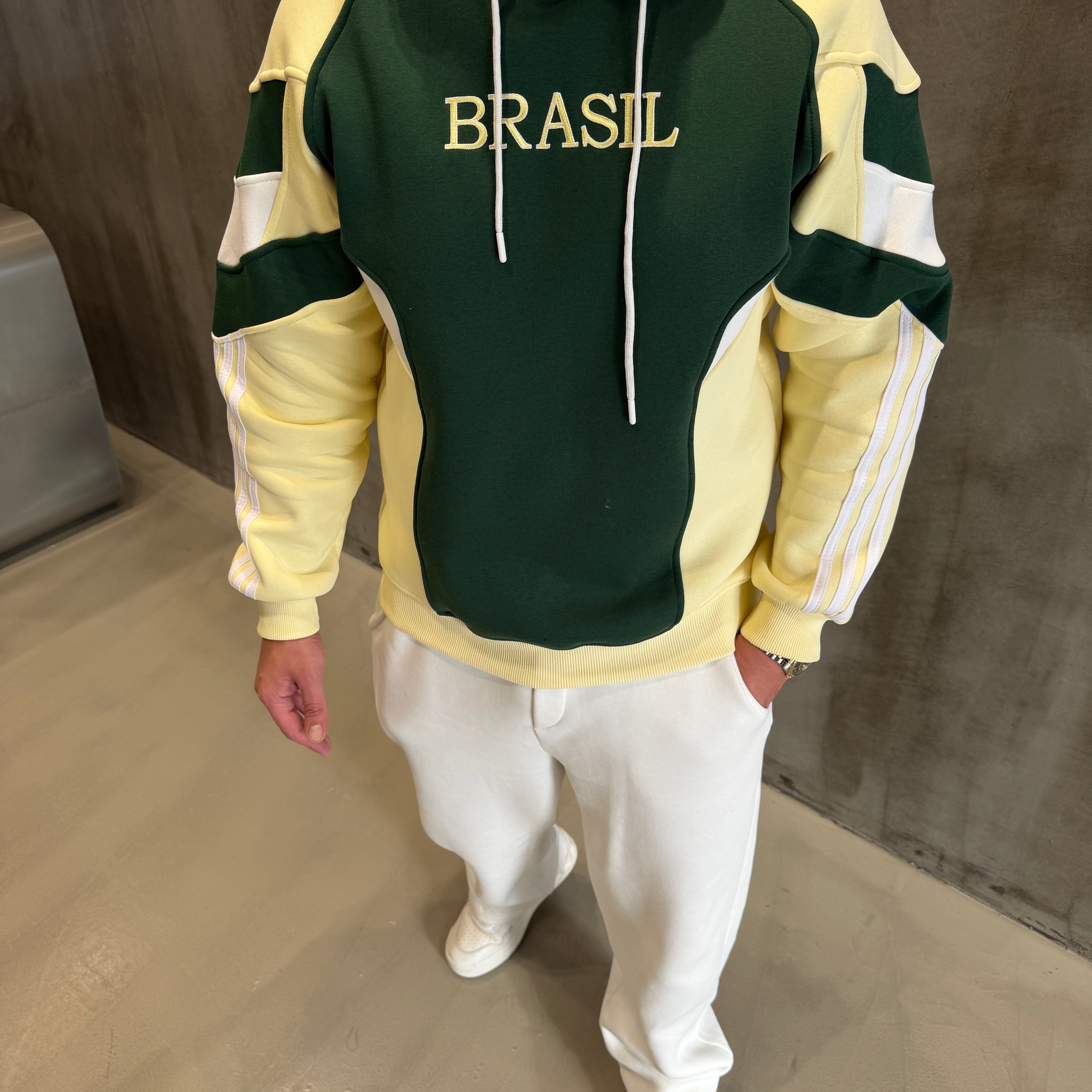 BÇ 3 İplik Kapüşonlu Forma Sweat