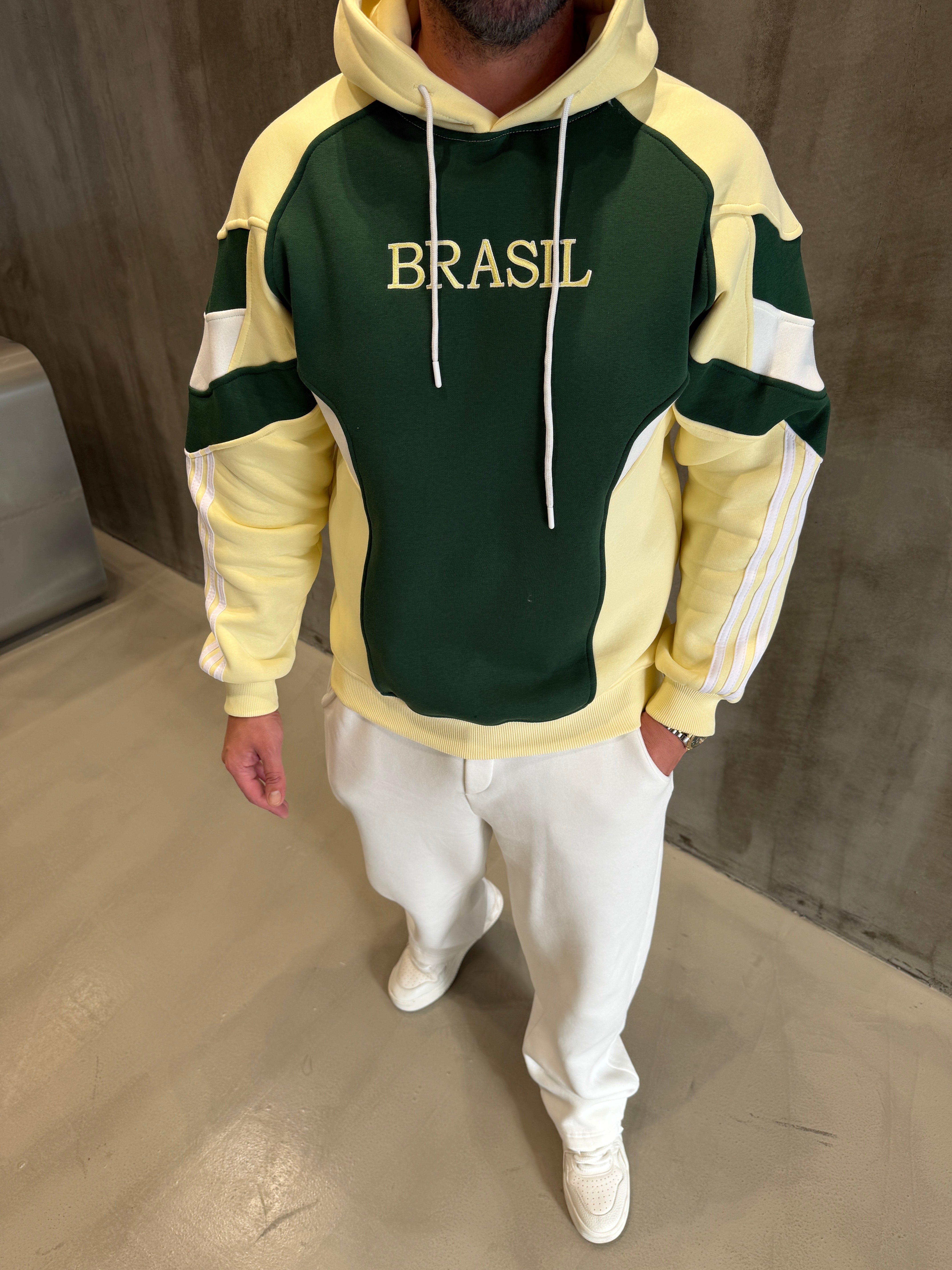 BR 3 İplik Kapüşonlu Forma Sweat