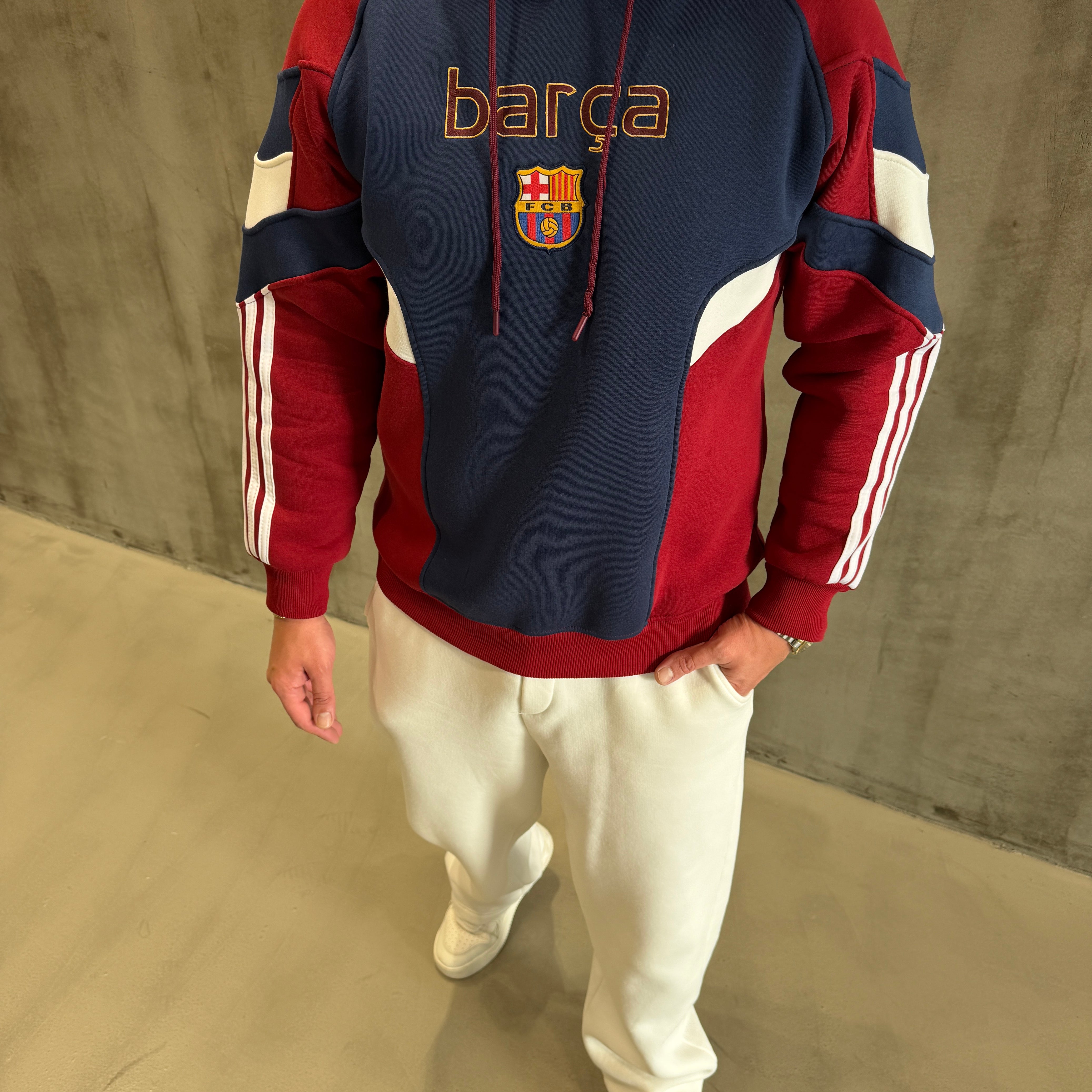 BÇ 3 İplik Kapüşonlu Forma Sweat