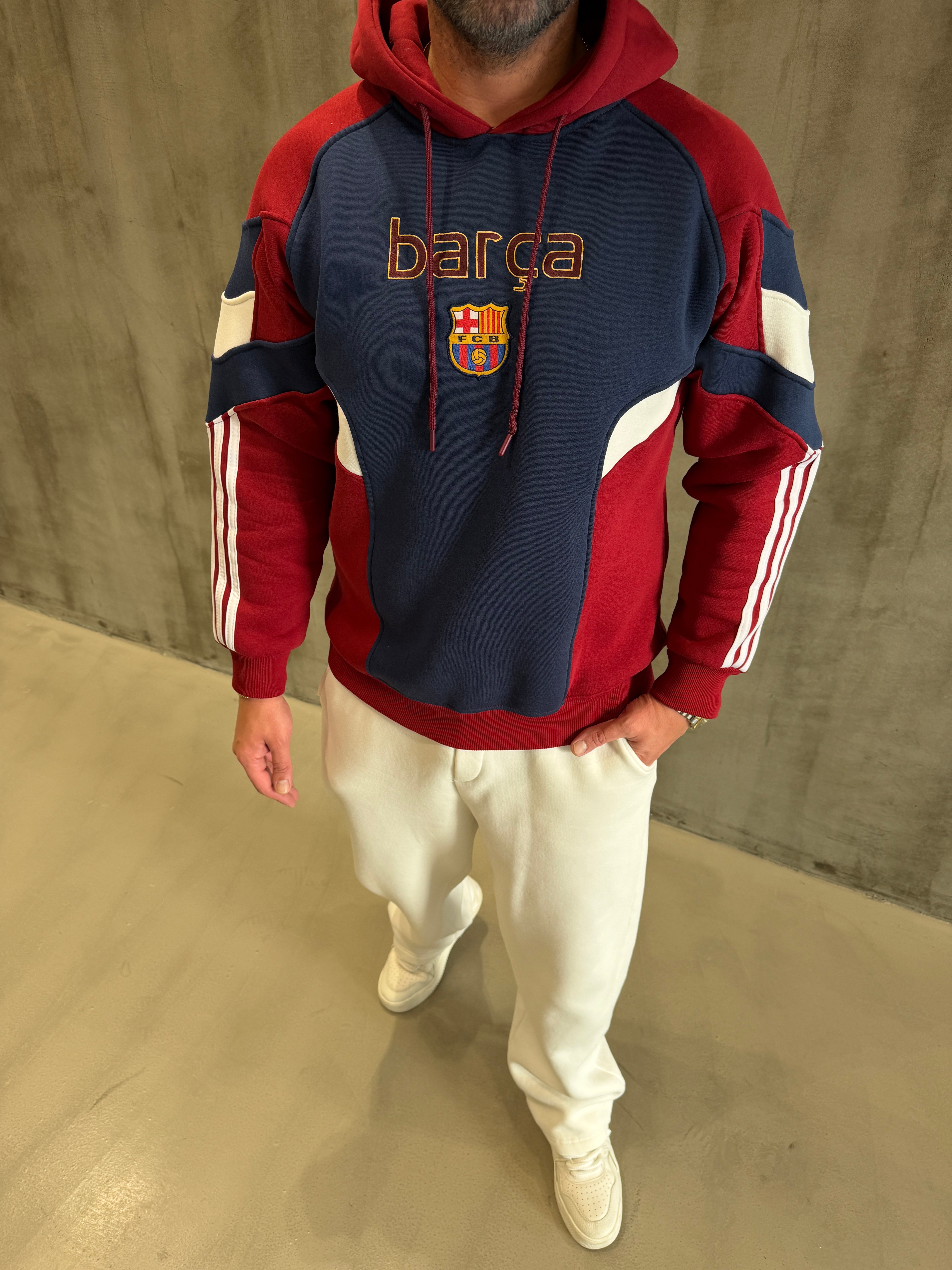 BÇ 3 İplik Kapüşonlu Forma Sweat