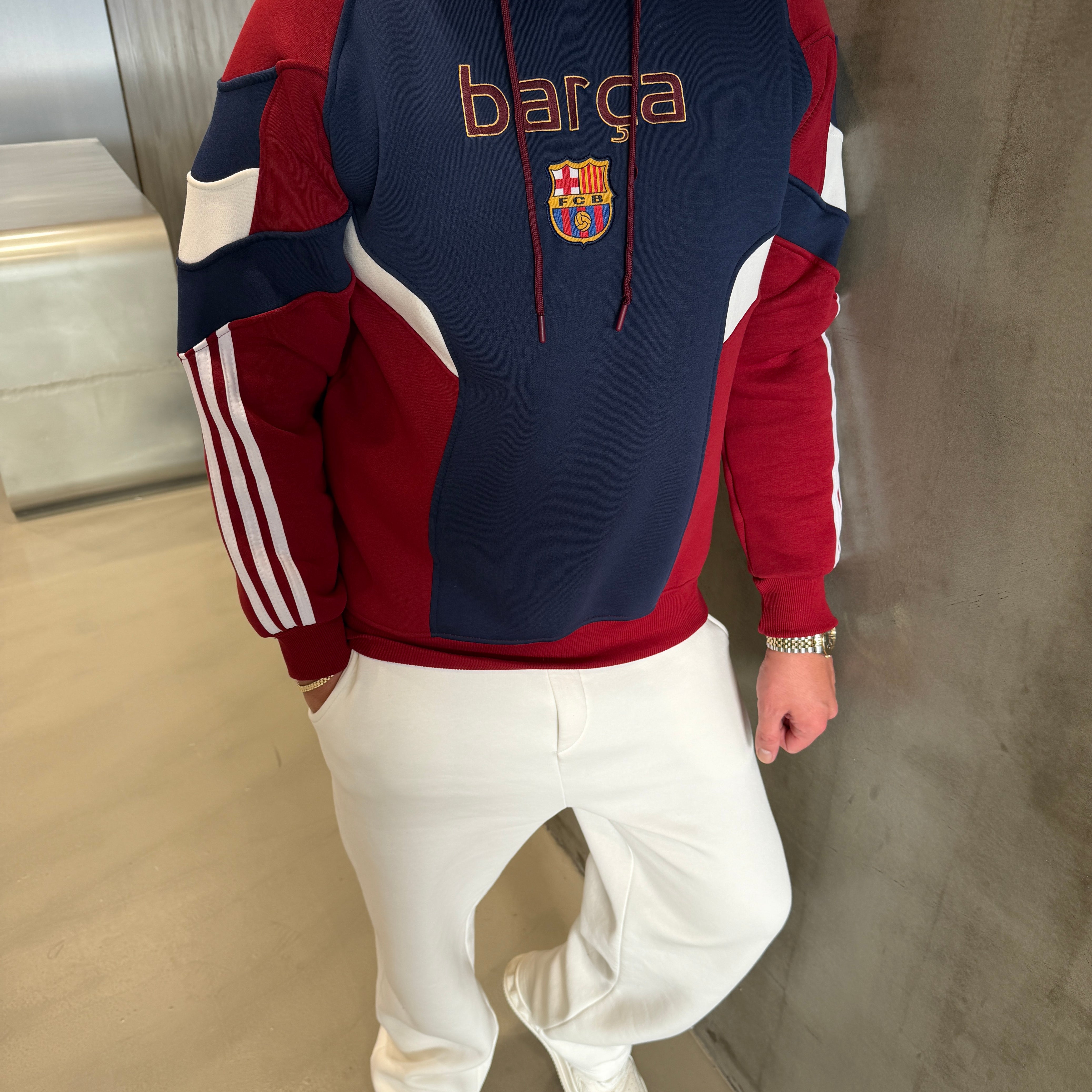 BÇ 3 İplik Kapüşonlu Forma Sweat