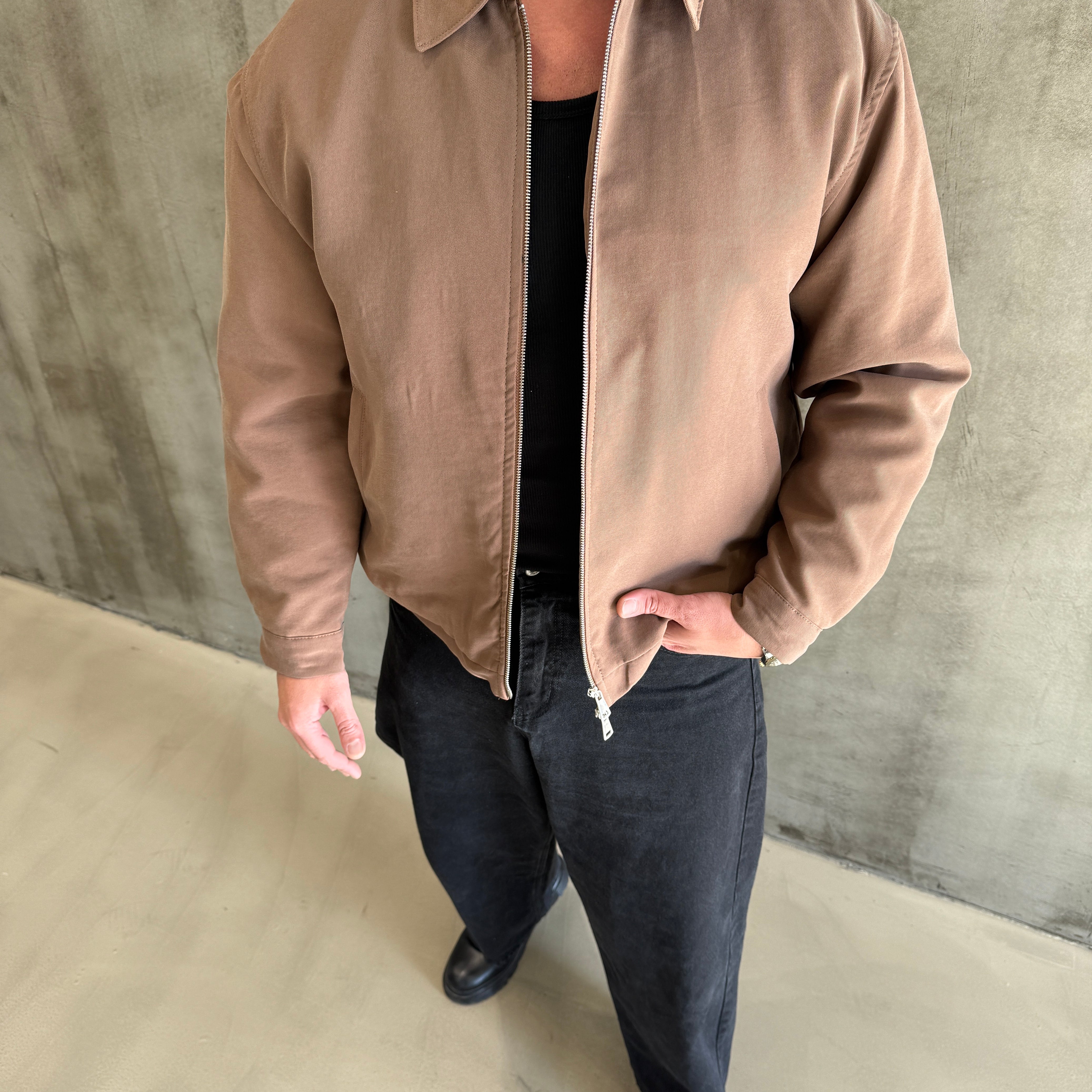 Mürdüm Gramajlı Modal Kumaş Mont