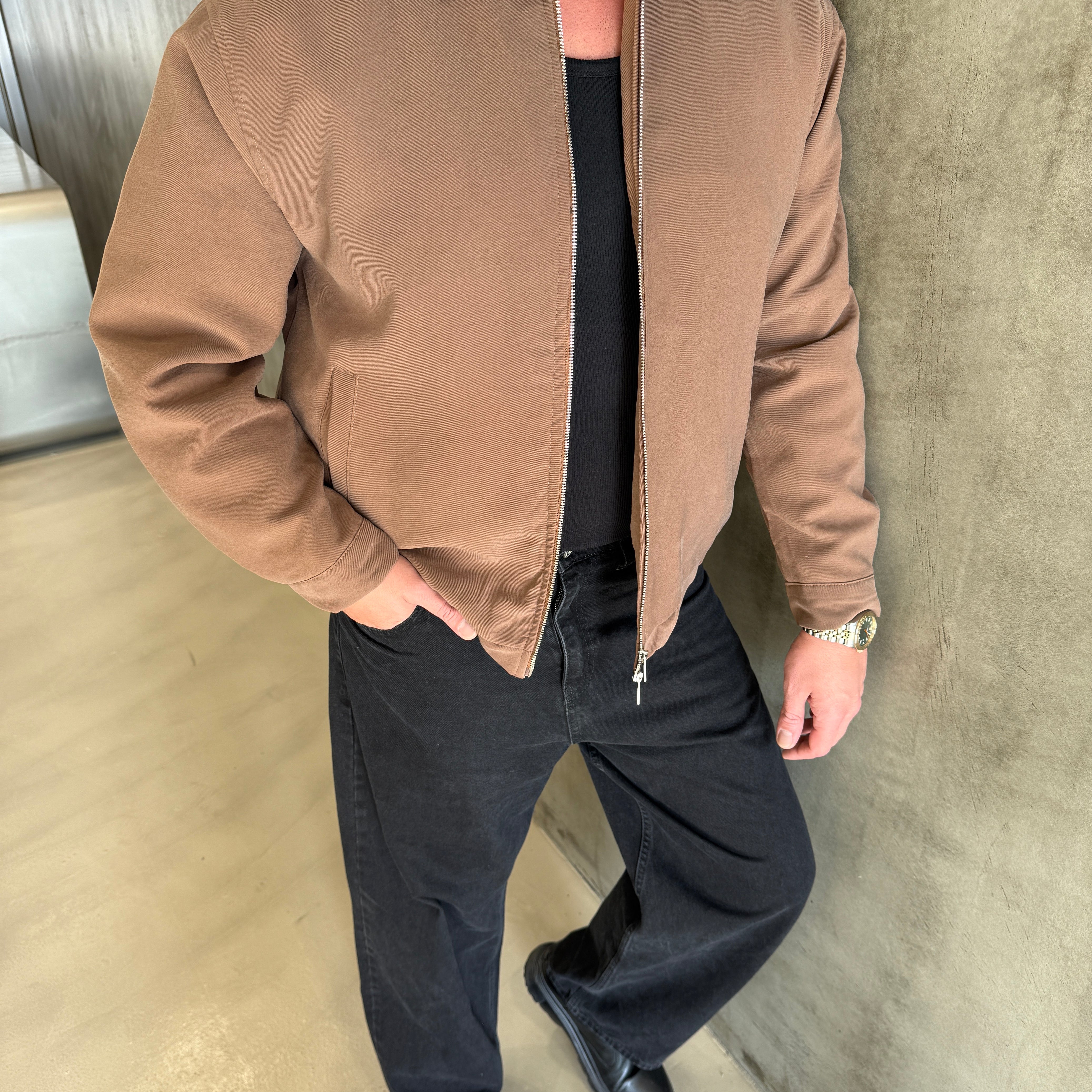 Mürdüm Gramajlı Modal Kumaş Mont