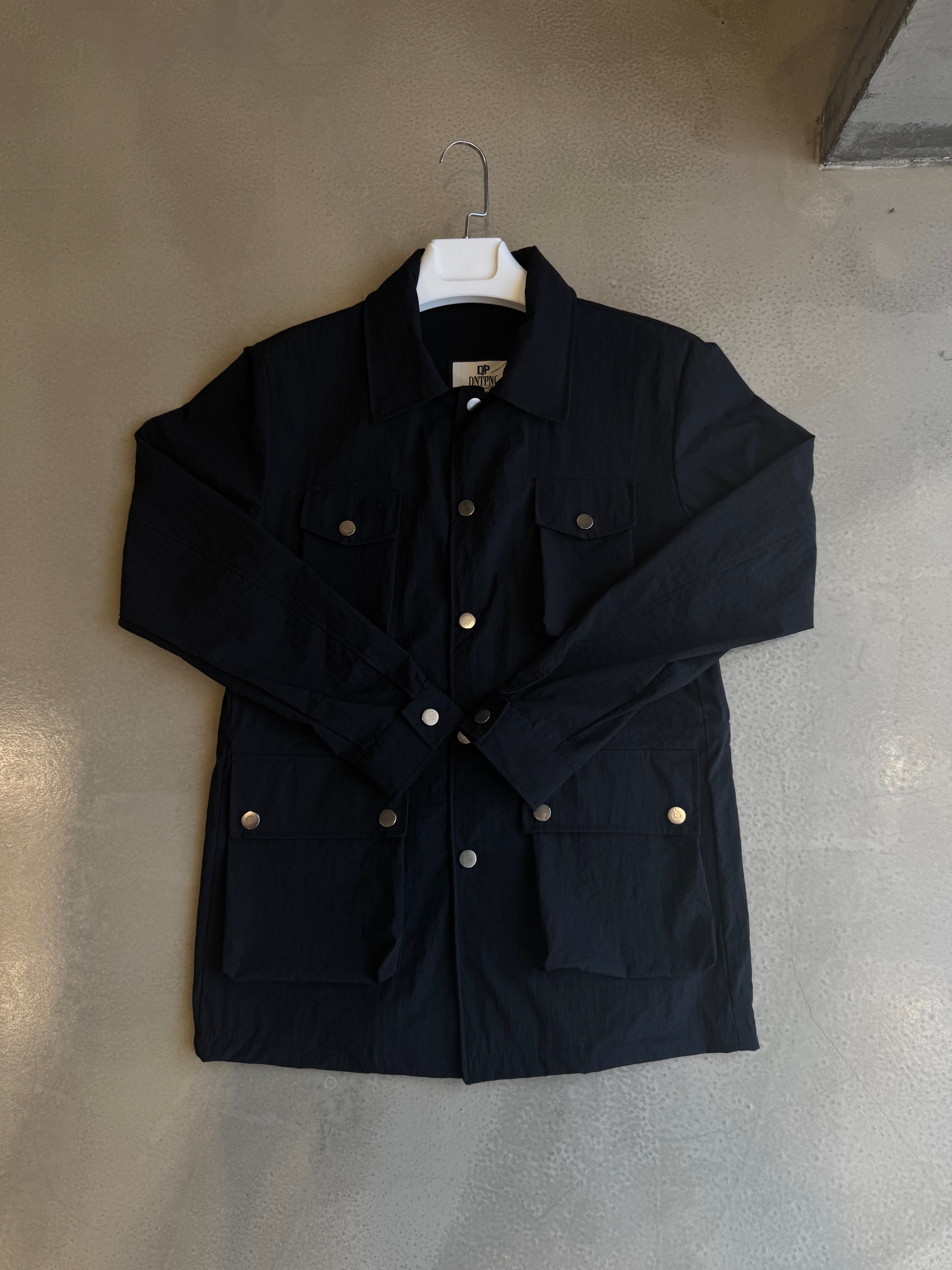 Siyah Tasarım Mevsimlik Ceket