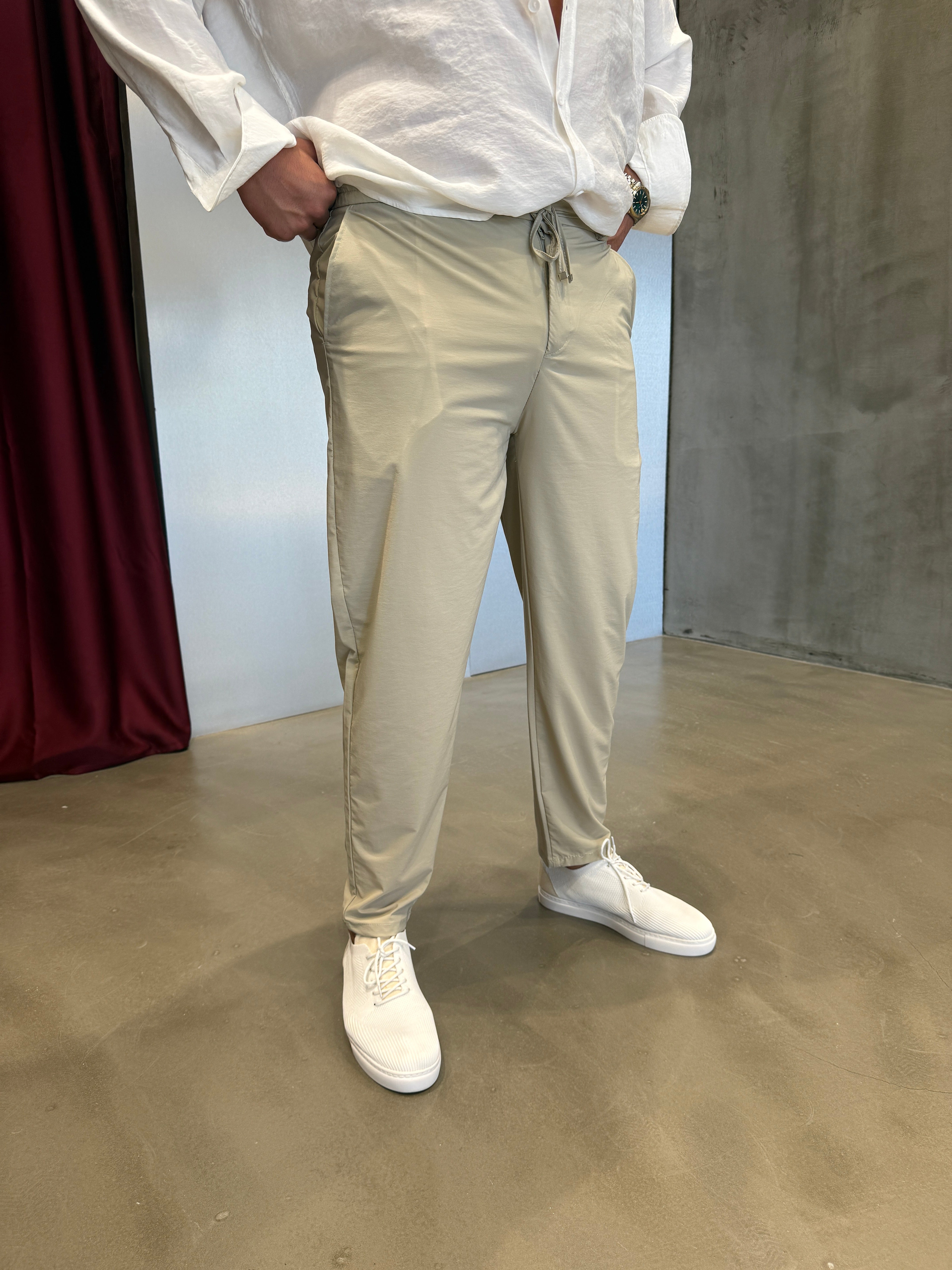 Gri İthal Kumaş Pantolon