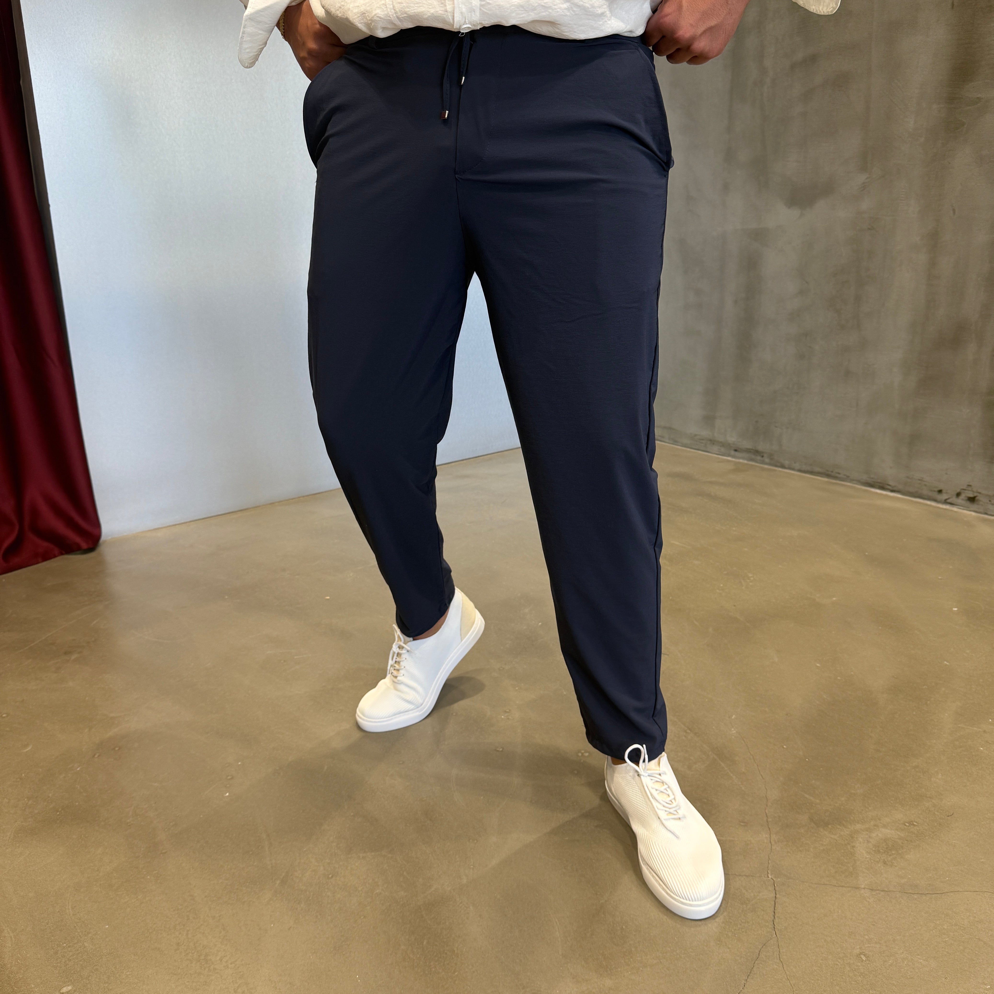 Gri İthal Kumaş Pantolon