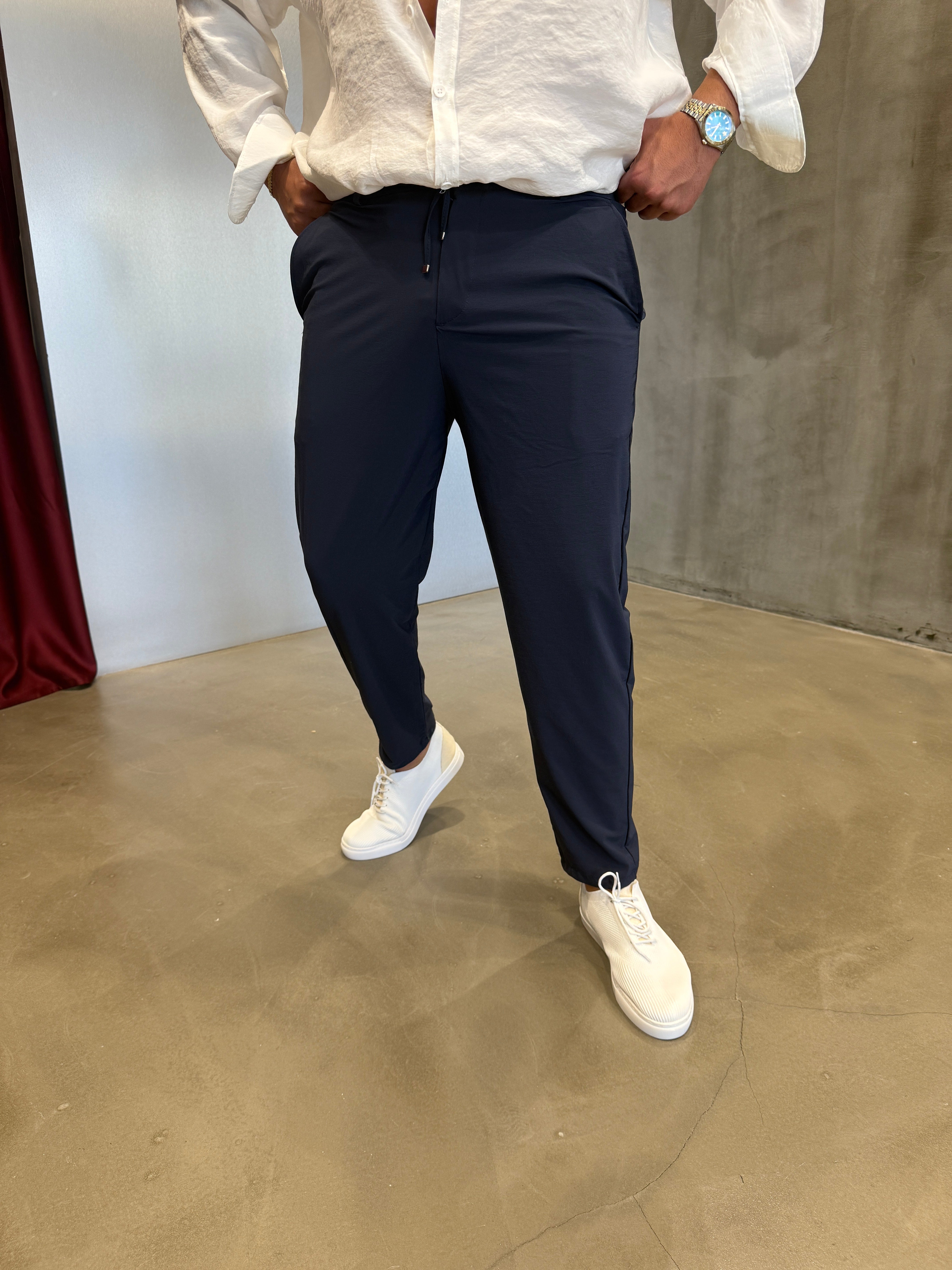 Gri İthal Kumaş Pantolon