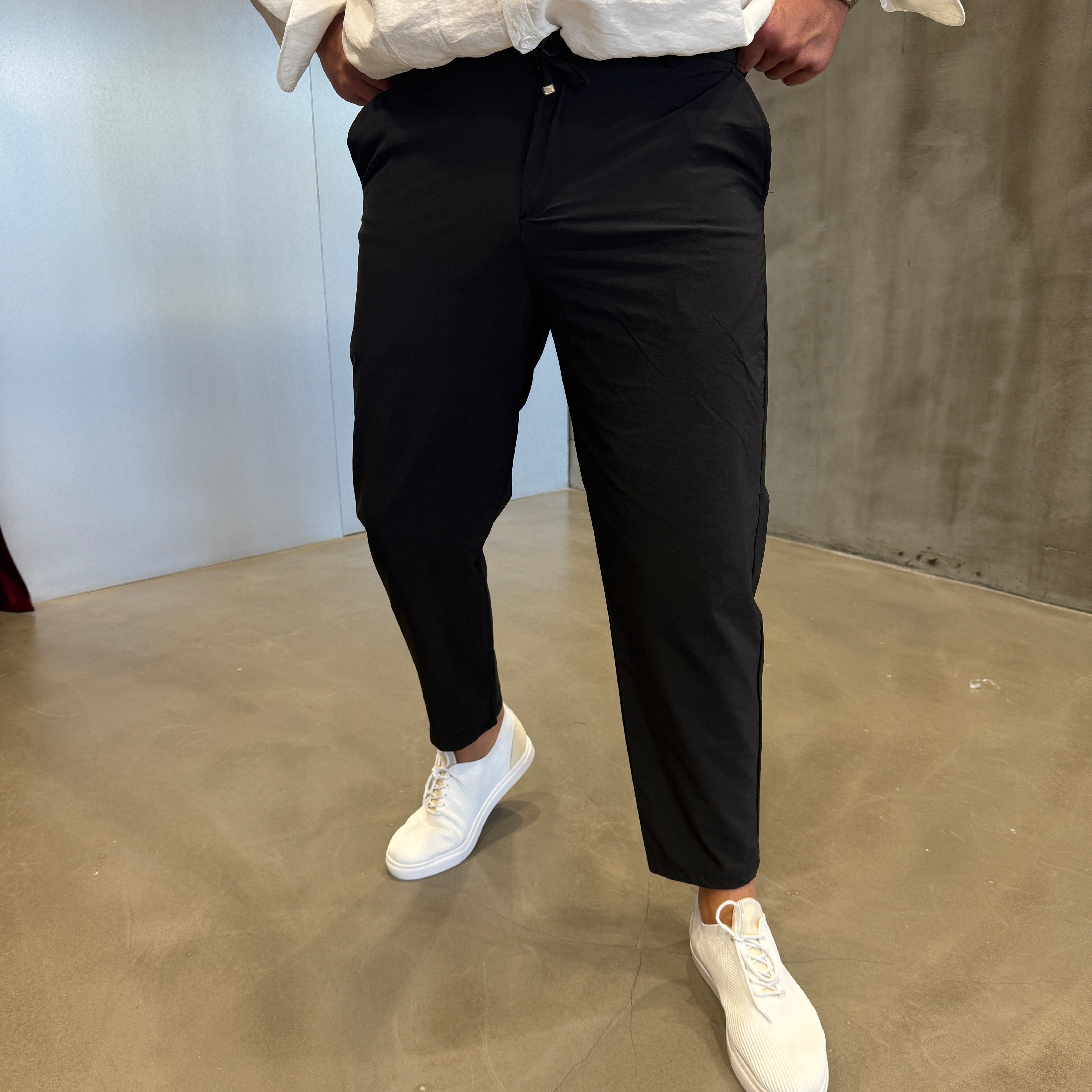 Gri İthal Kumaş Pantolon