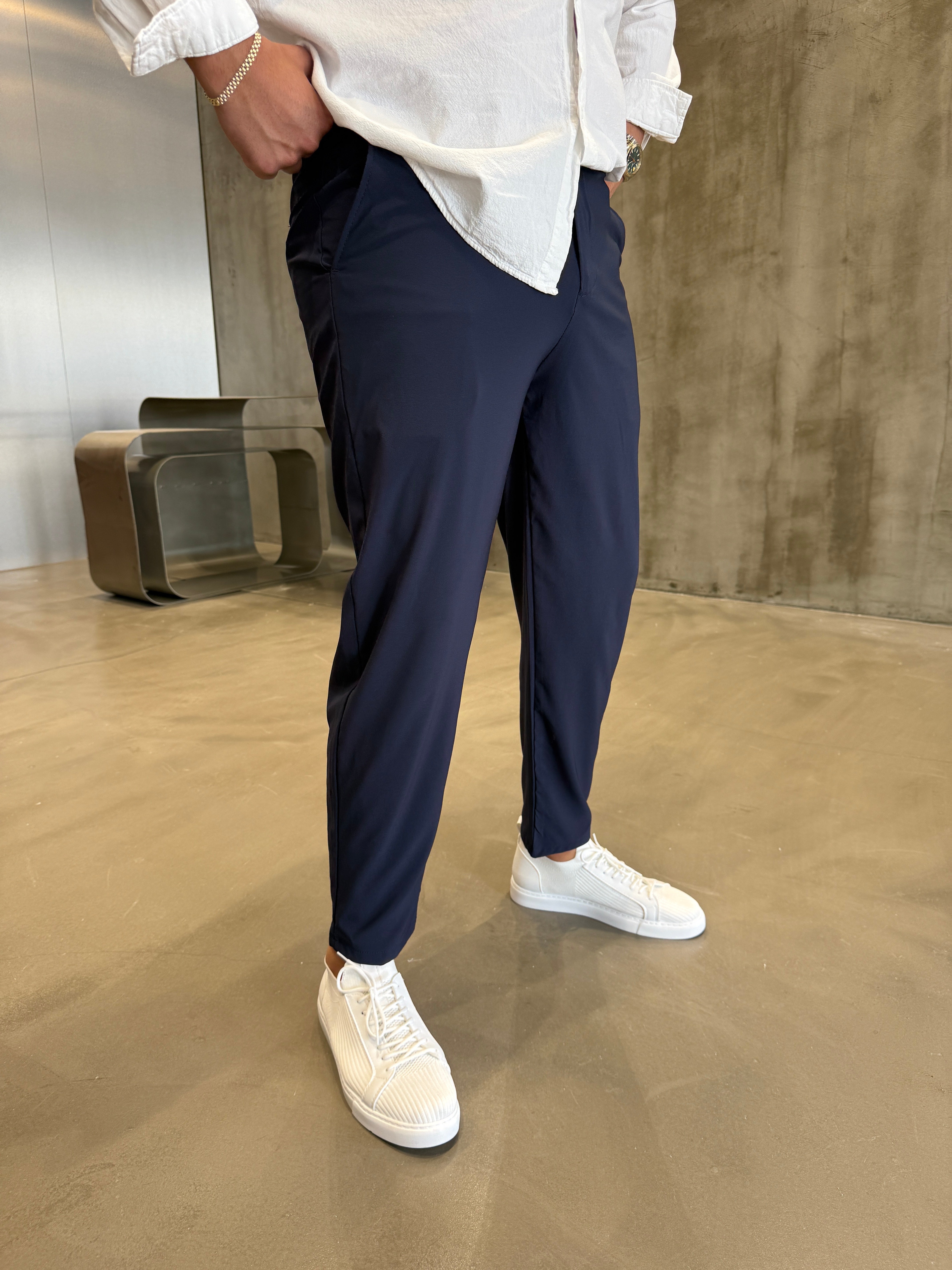 Krem Havuç Kesim Jogger