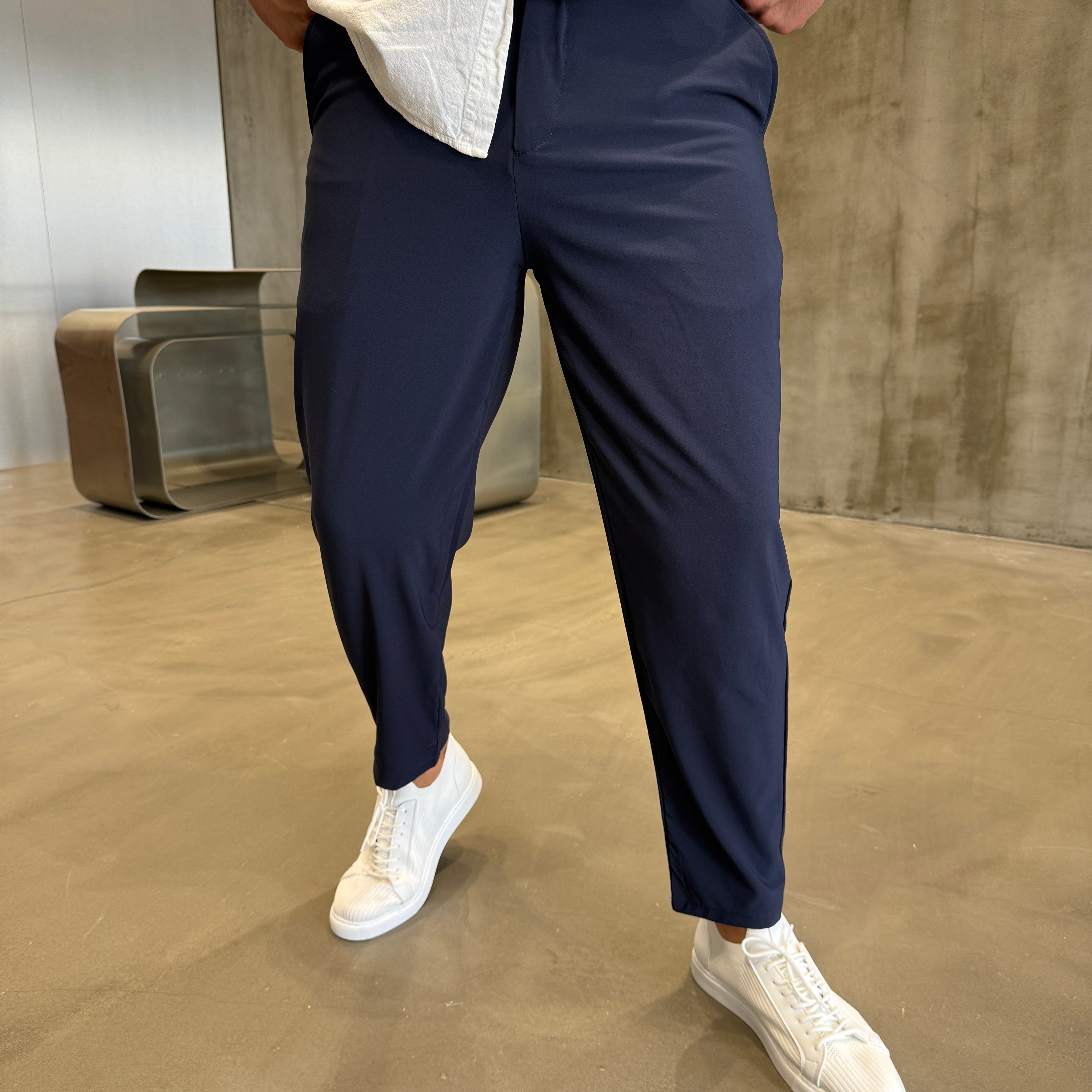 Krem Havuç Kesim Jogger