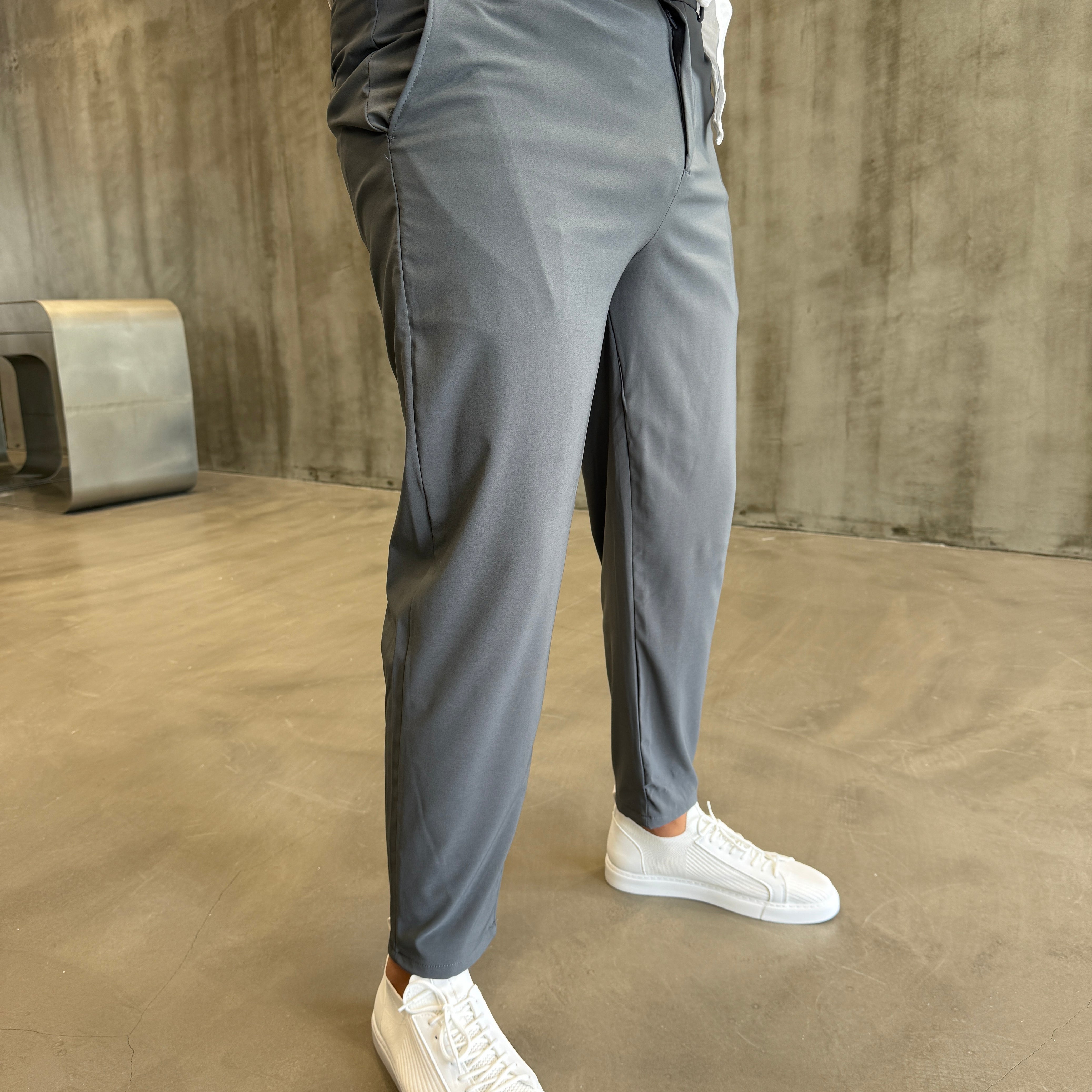 Krem Havuç Kesim Jogger