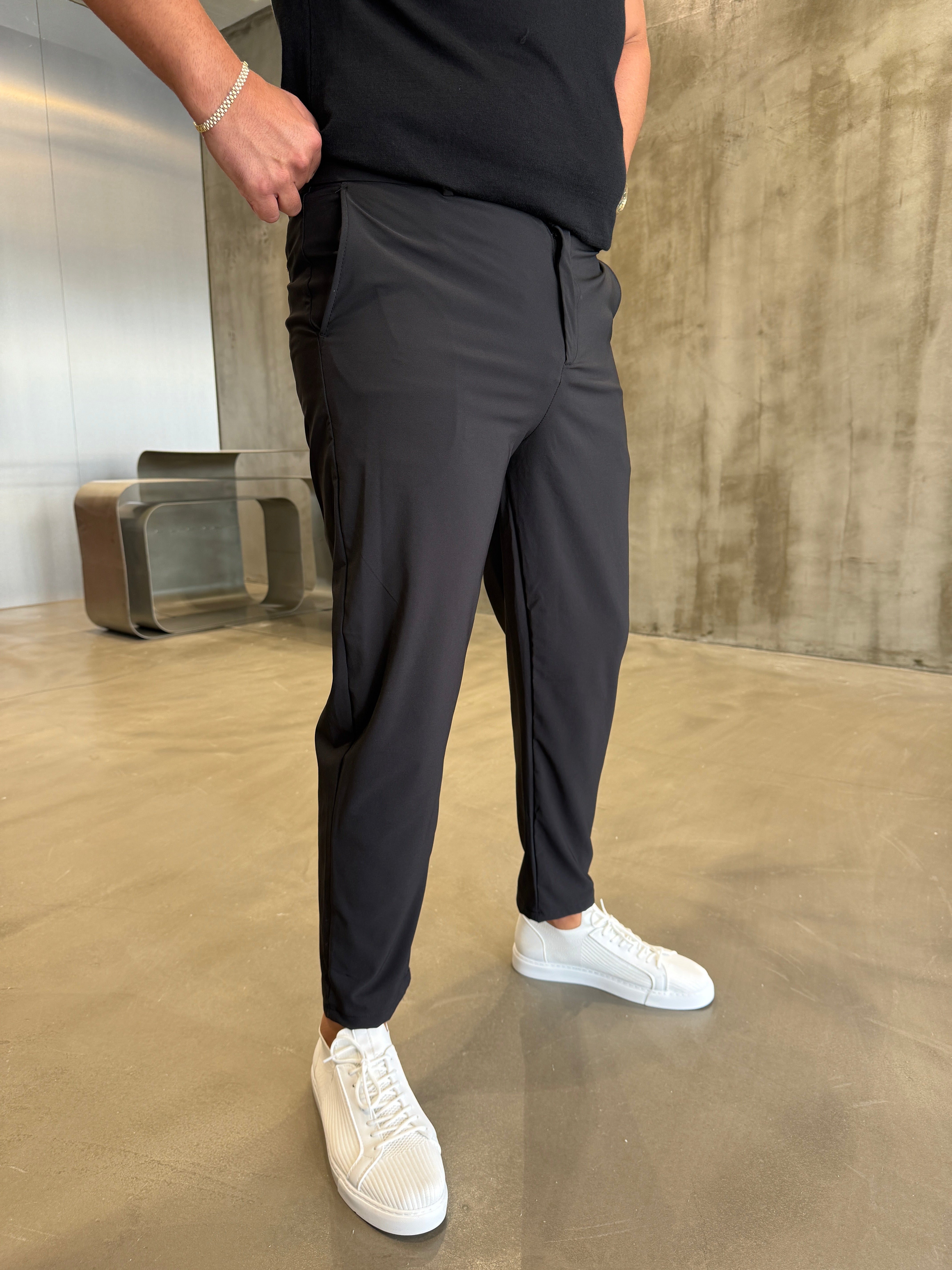 Krem Havuç Kesim Jogger