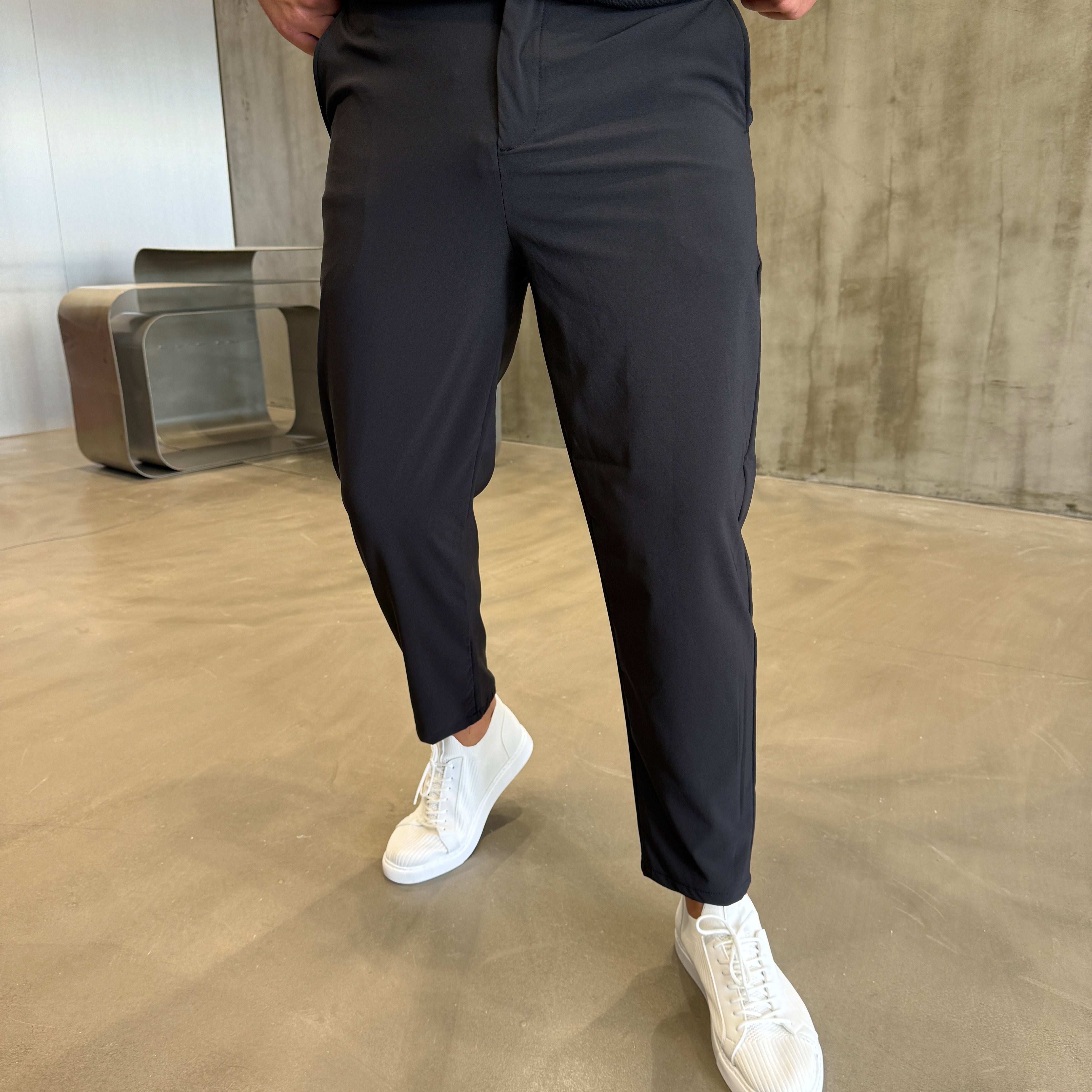 Krem Havuç Kesim Jogger