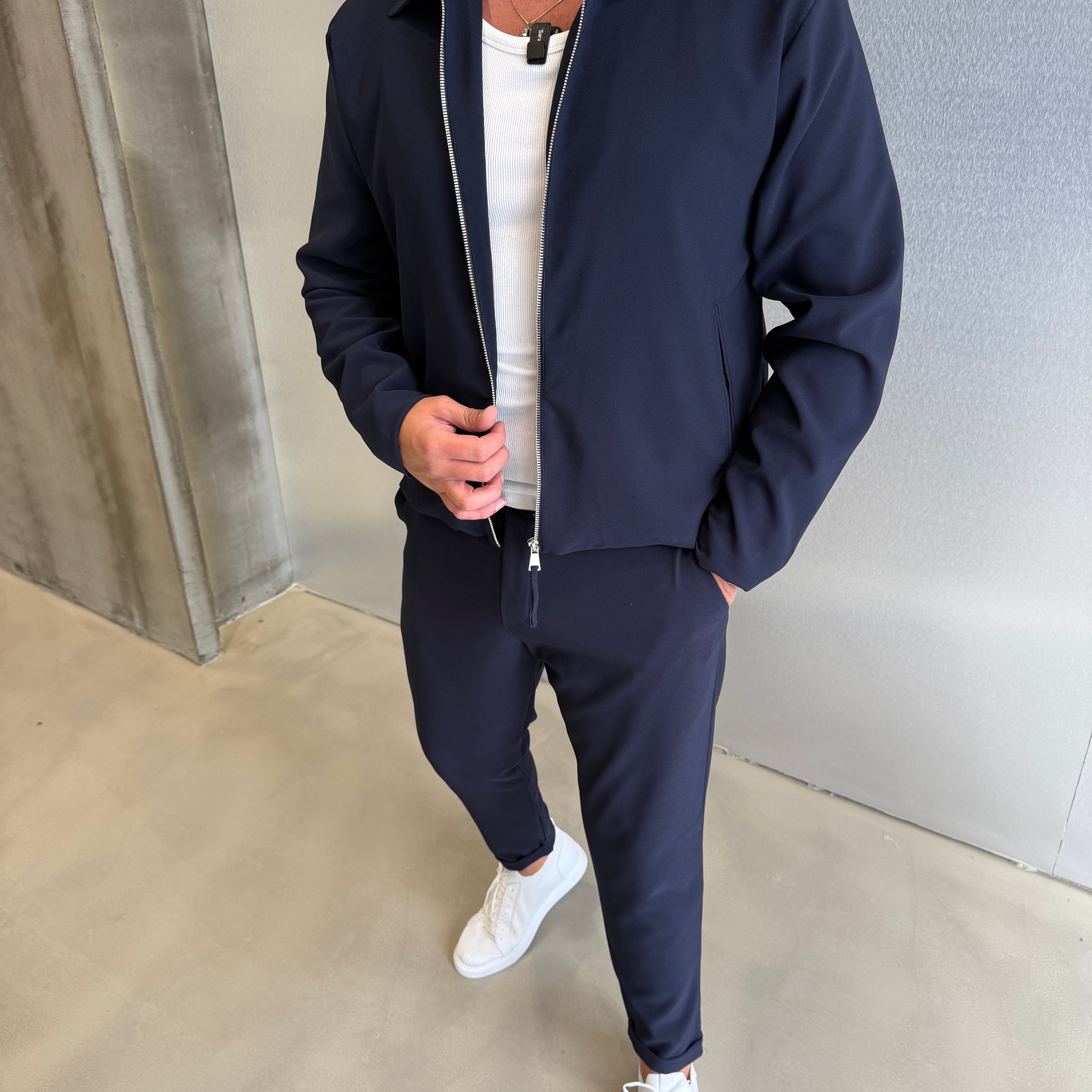 Gri Hürrem Kumaş Takım