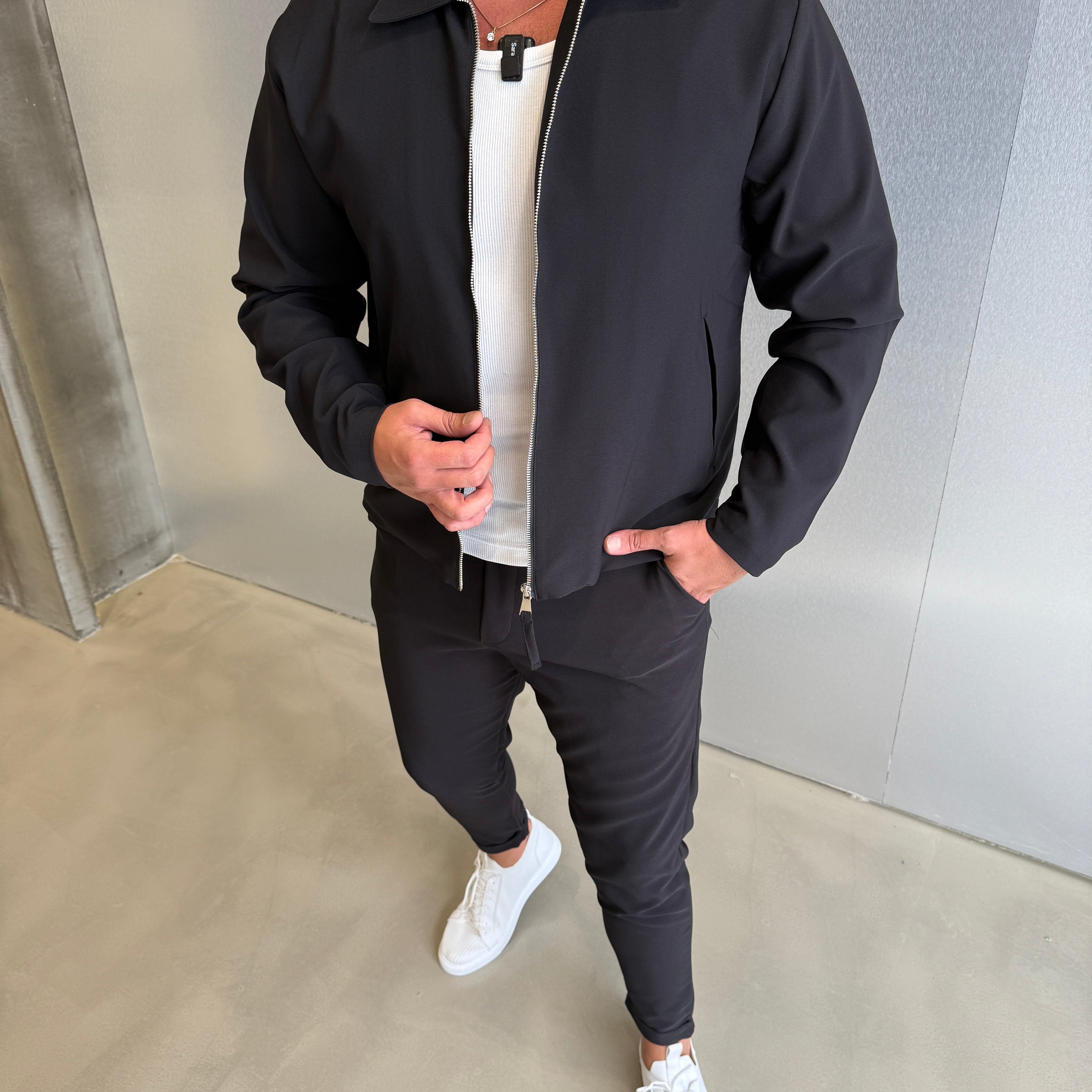 Gri Hürrem Kumaş Takım