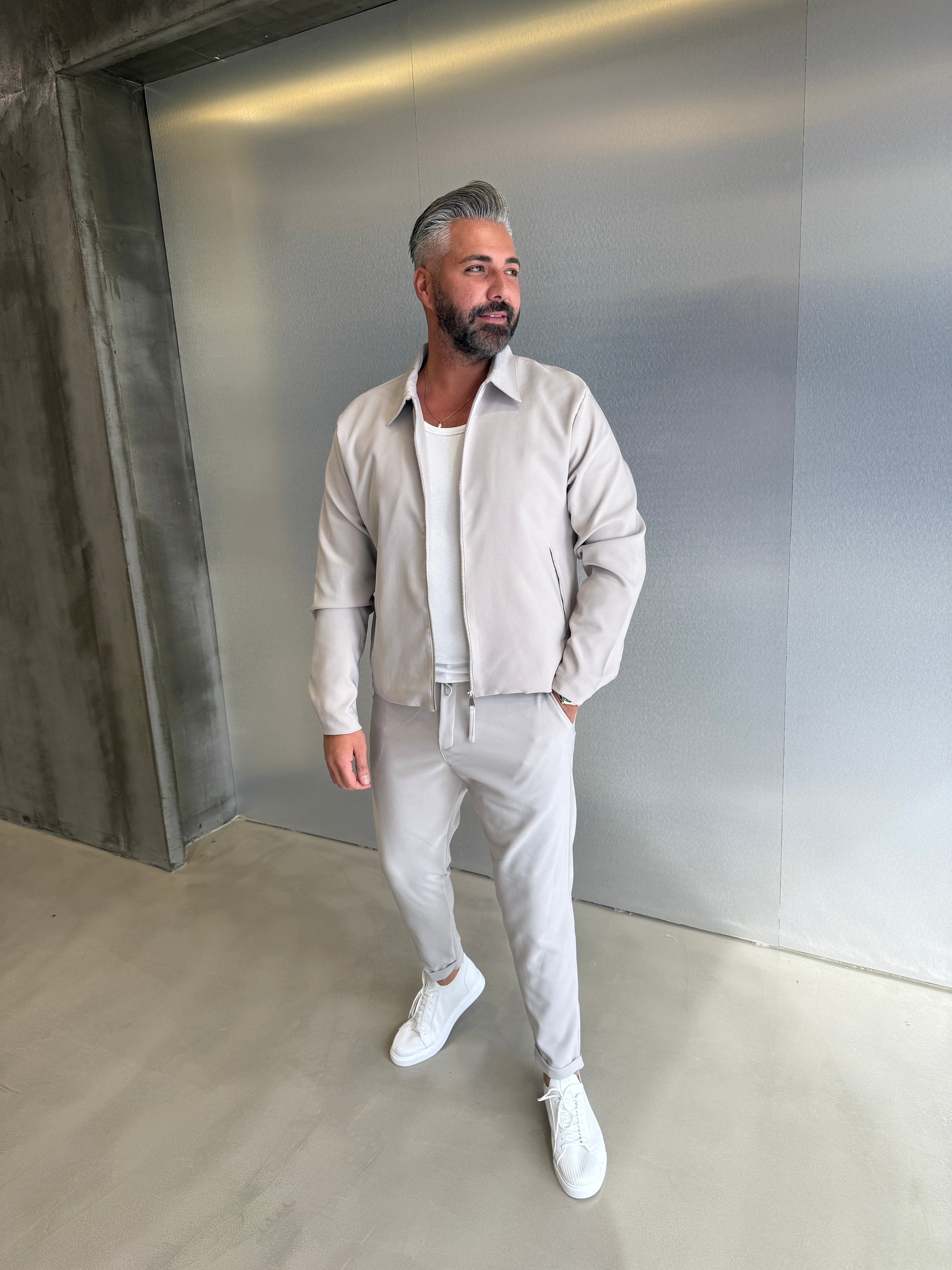 Gri Hürrem Kumaş Takım