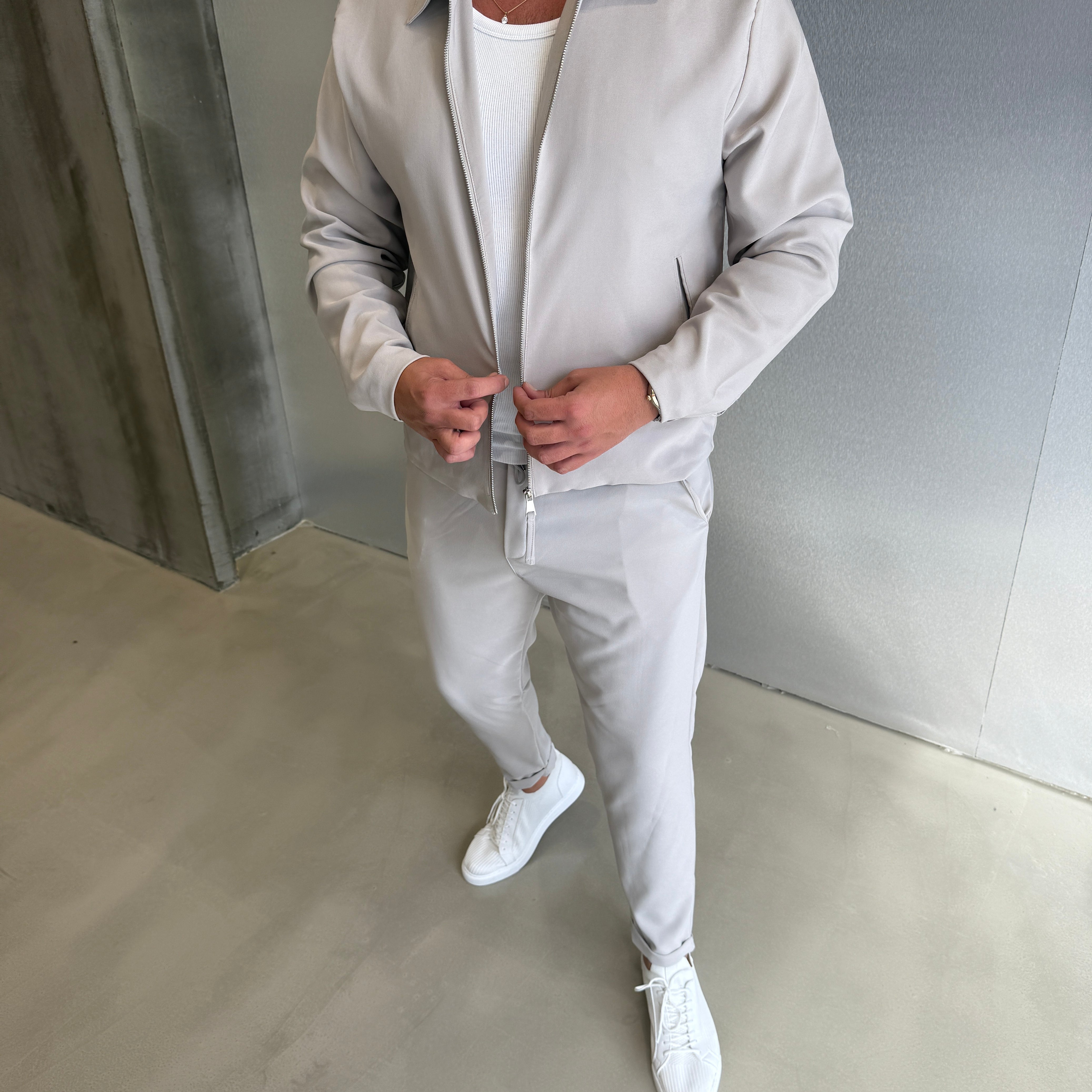 Gri Hürrem Kumaş Takım