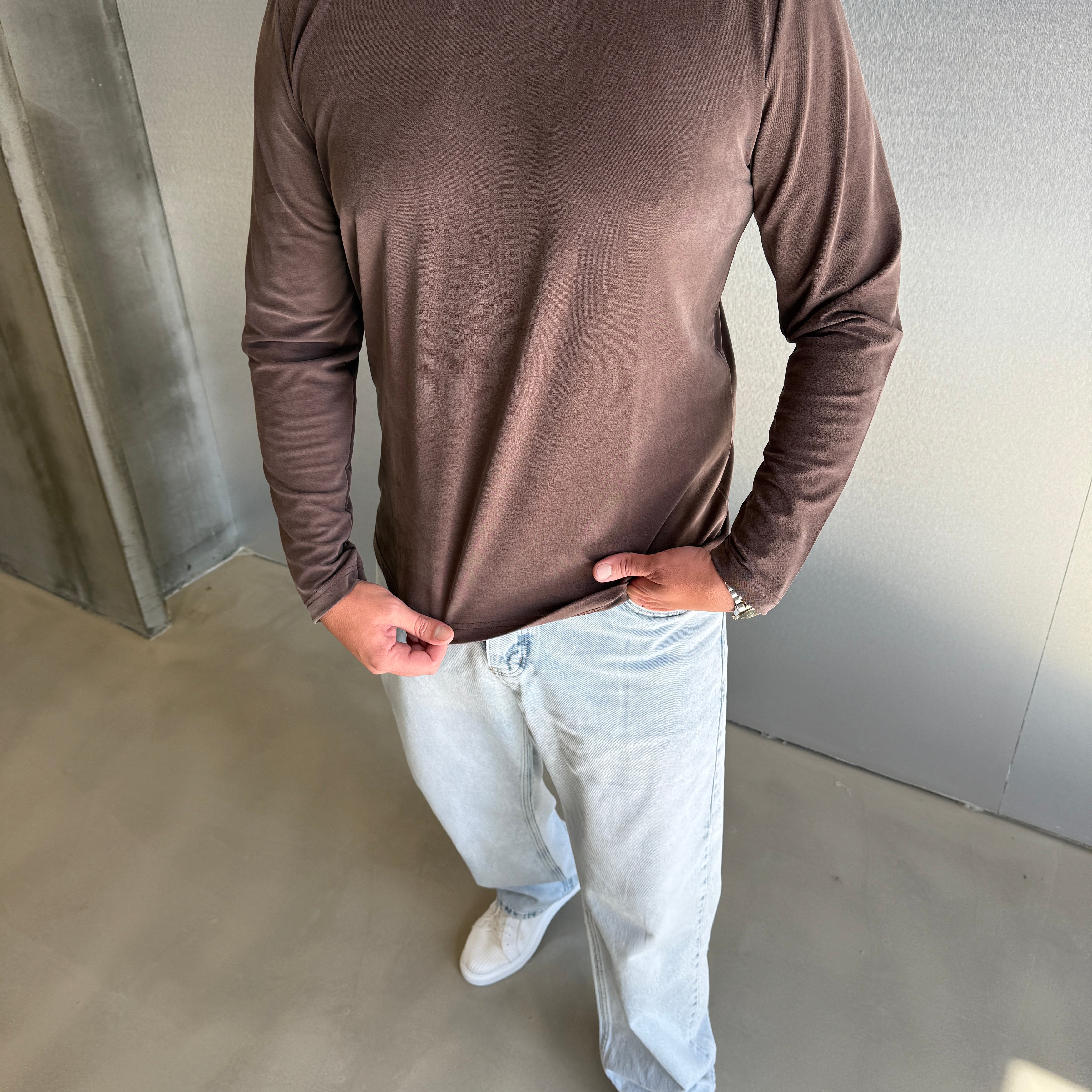 Kahve OYŞ Uzun Kollu Sweat