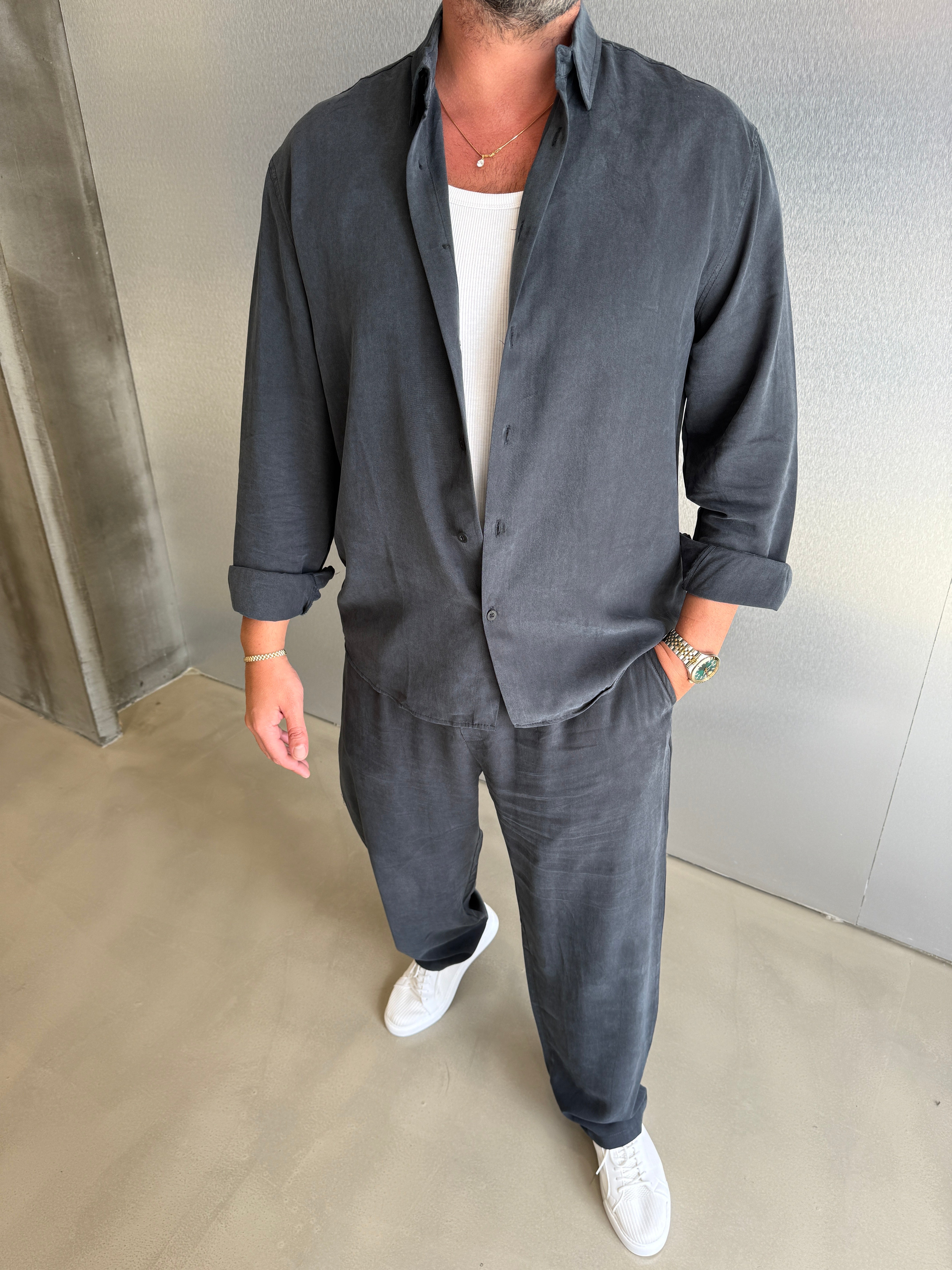 Siyah OYŞ Kumaş Takım