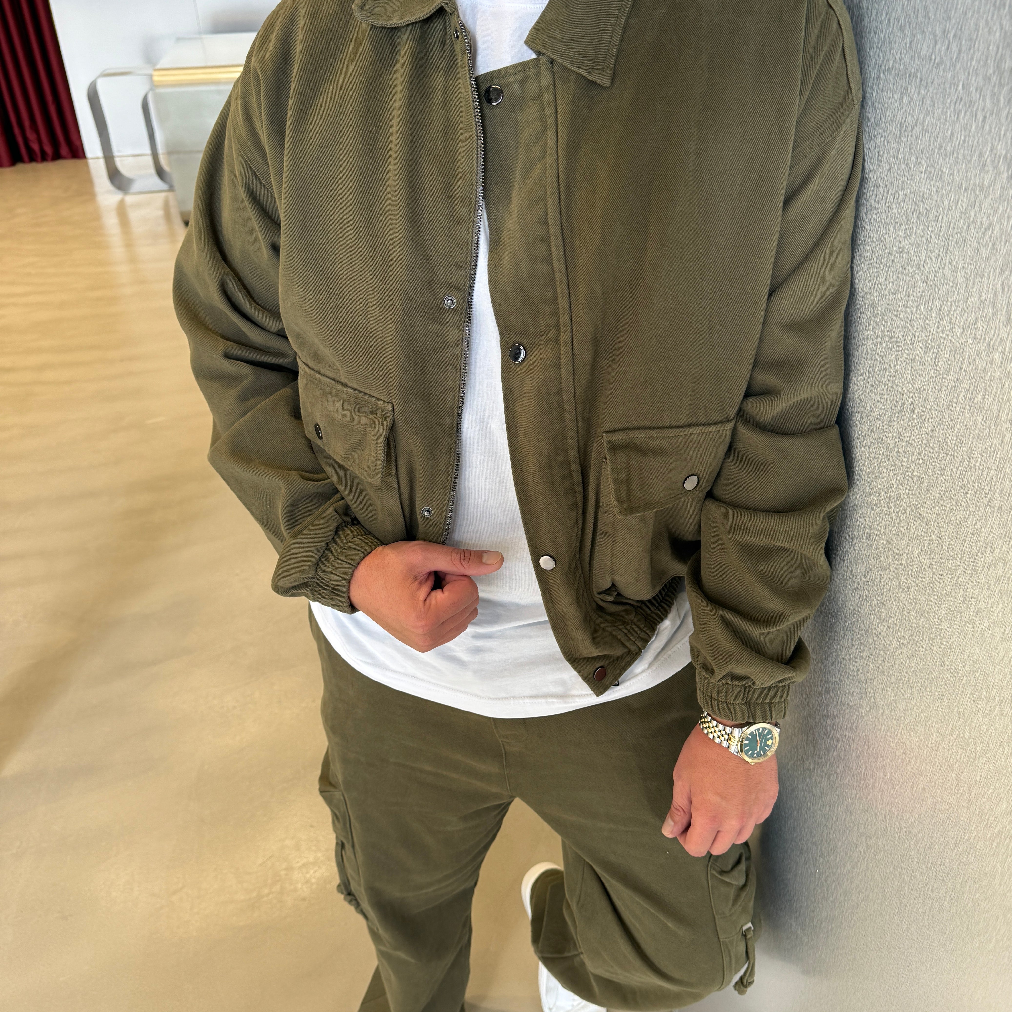 Haki Kargo Cep Tasarım Takım