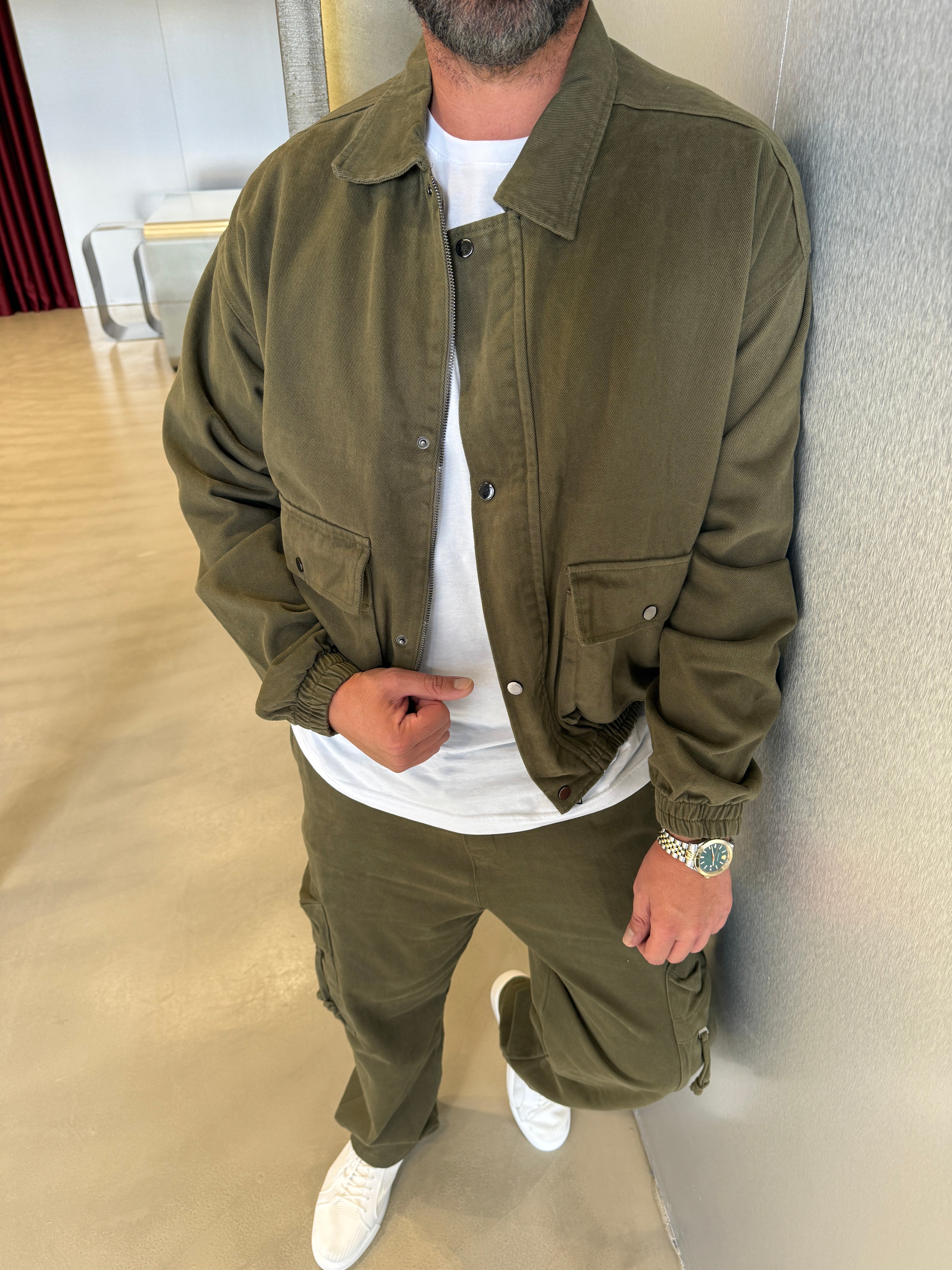 Haki Kargo Cep Tasarım Takım