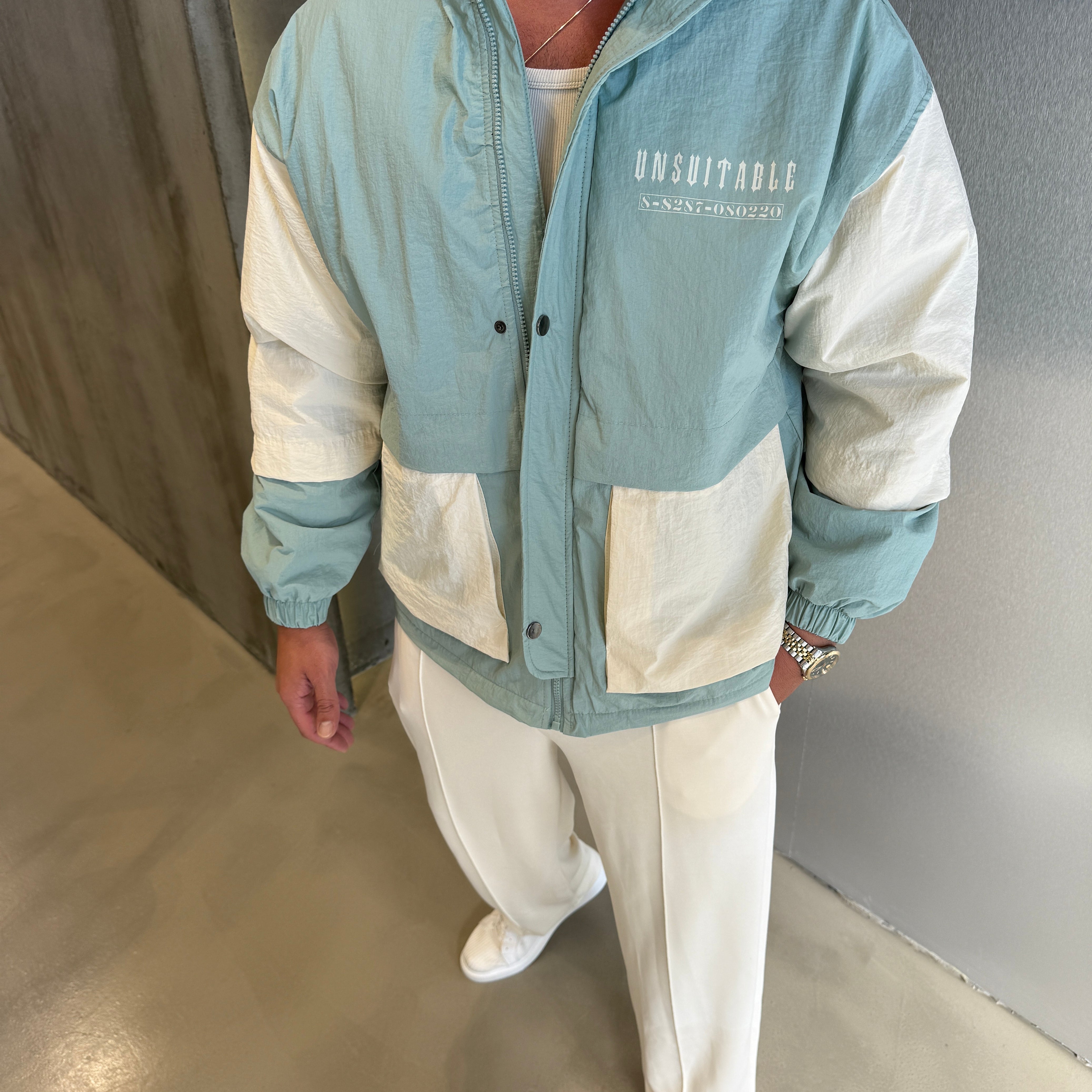 Turkuaz Urban Oversize Mont
