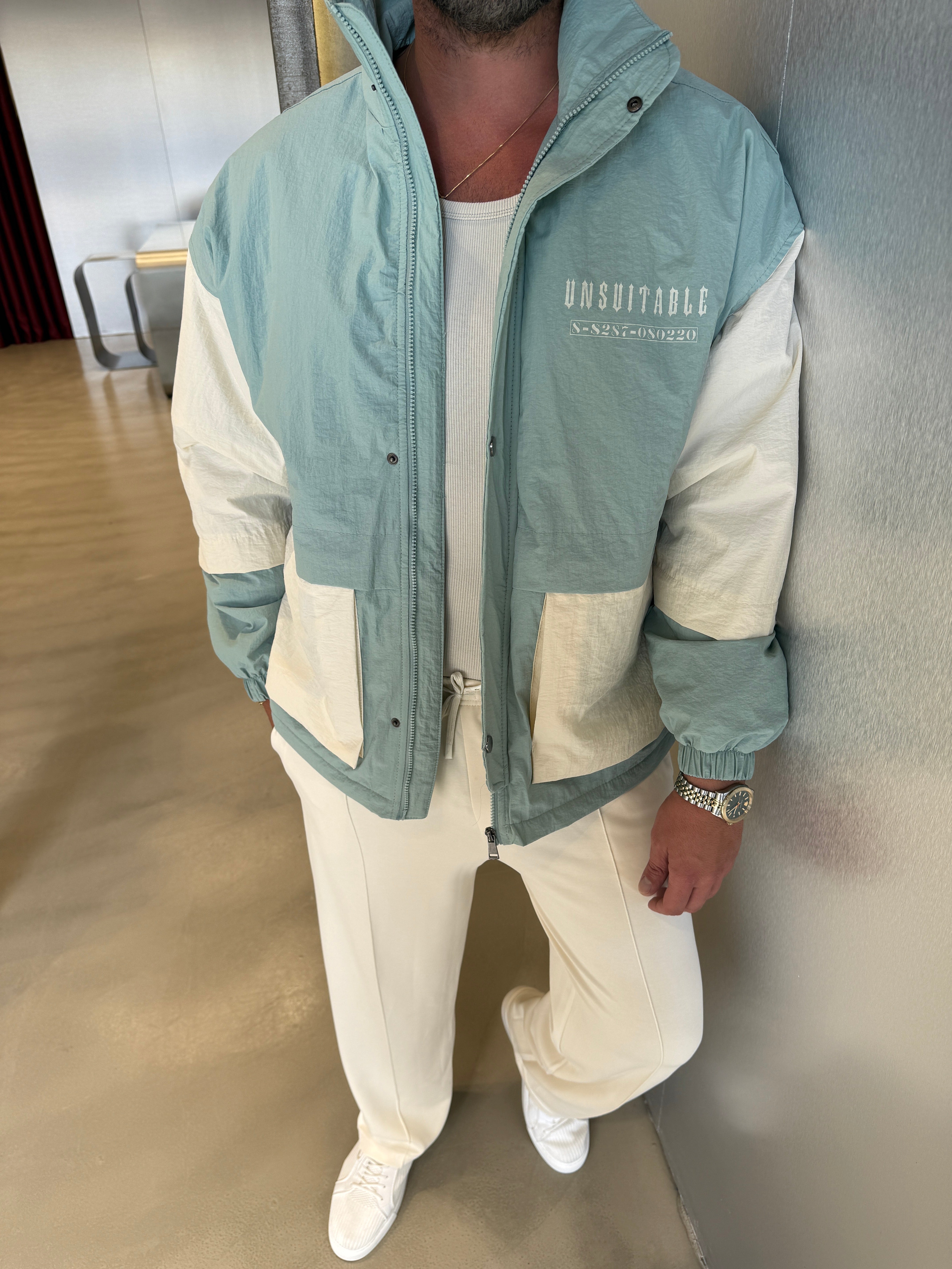 Turkuaz Urban Oversize Mont