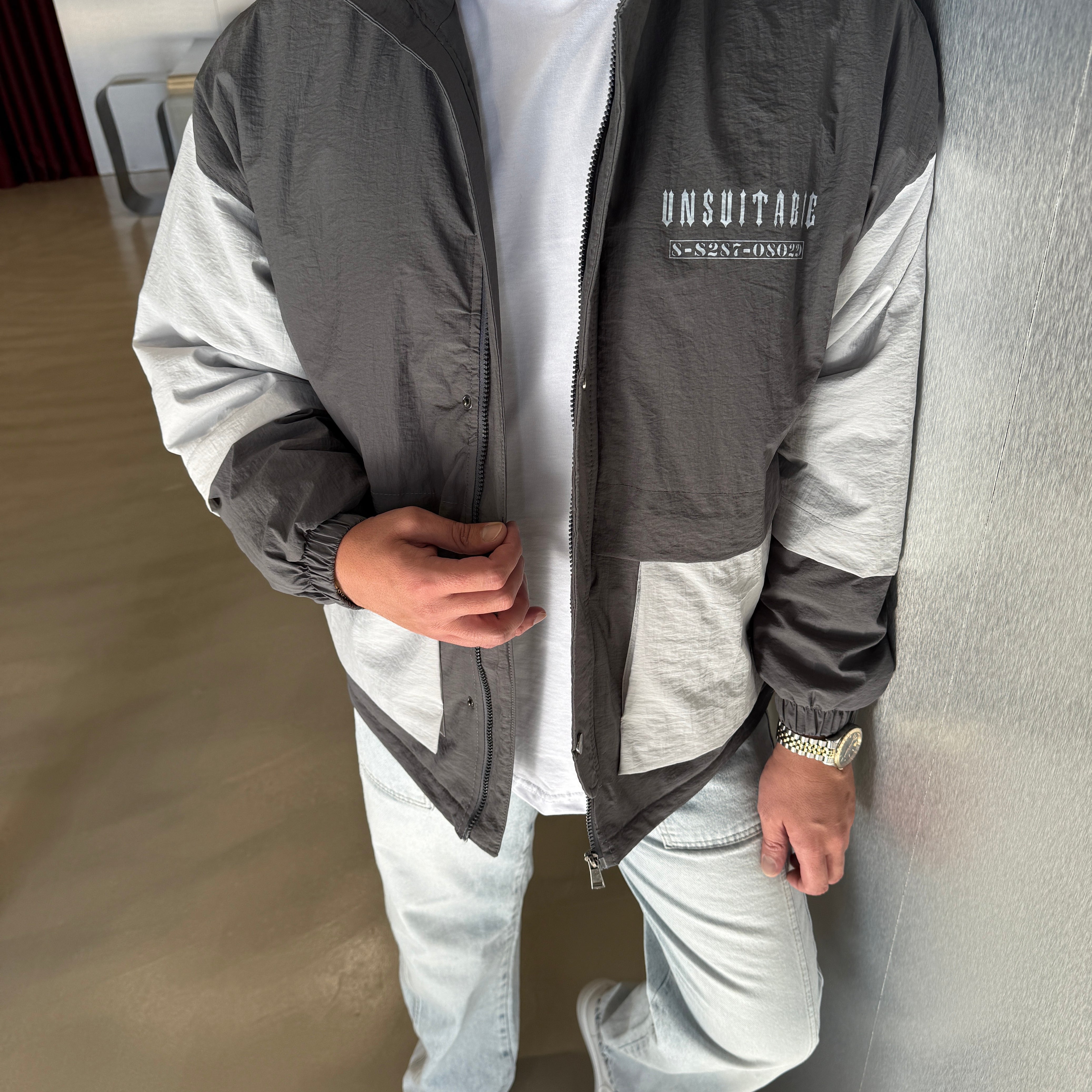 Antrasit Urban Oversize Mont