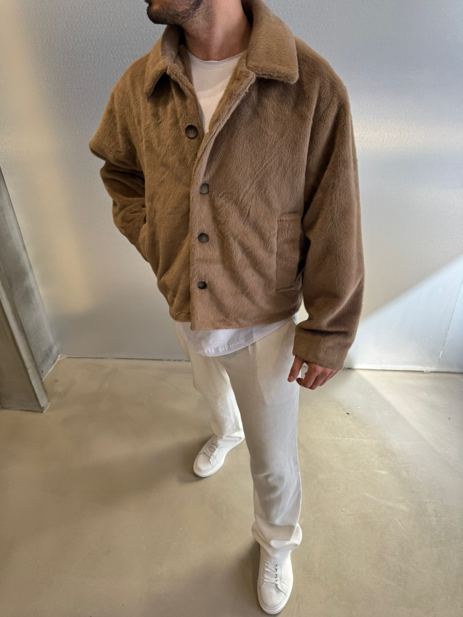 Taba Premium Crop Ceket