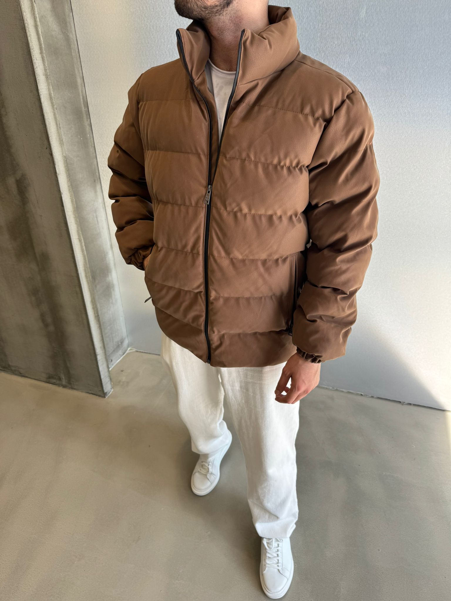 Taba Karbon Şişme Mont