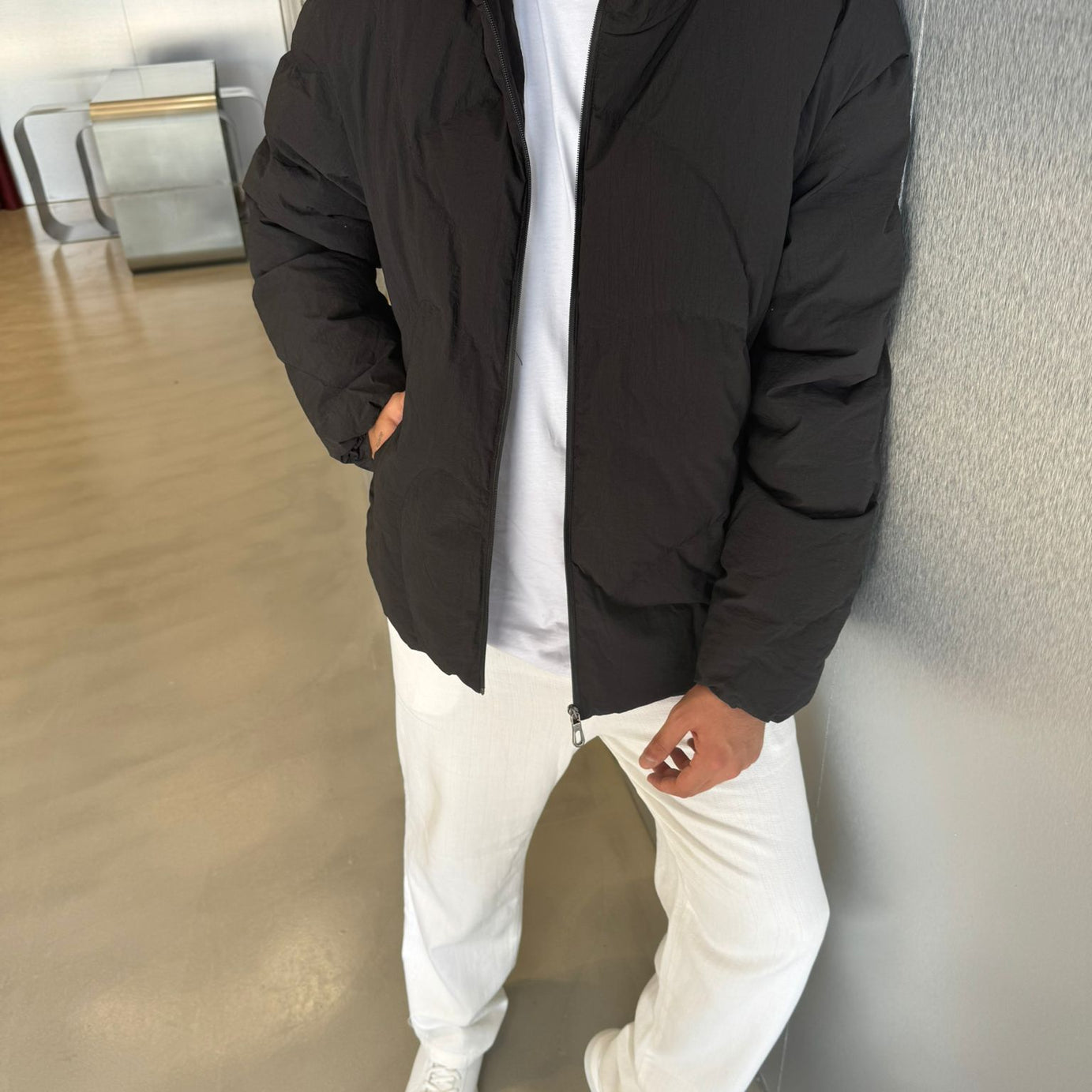 Şişme Oversize Şime Mont