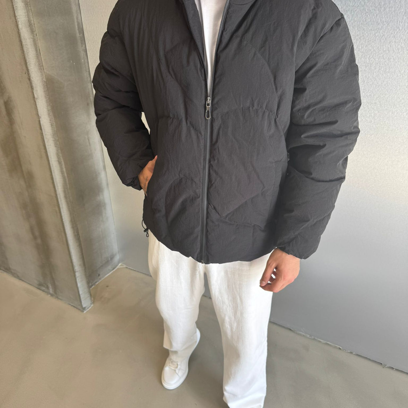 Şişme Oversize Şime Mont