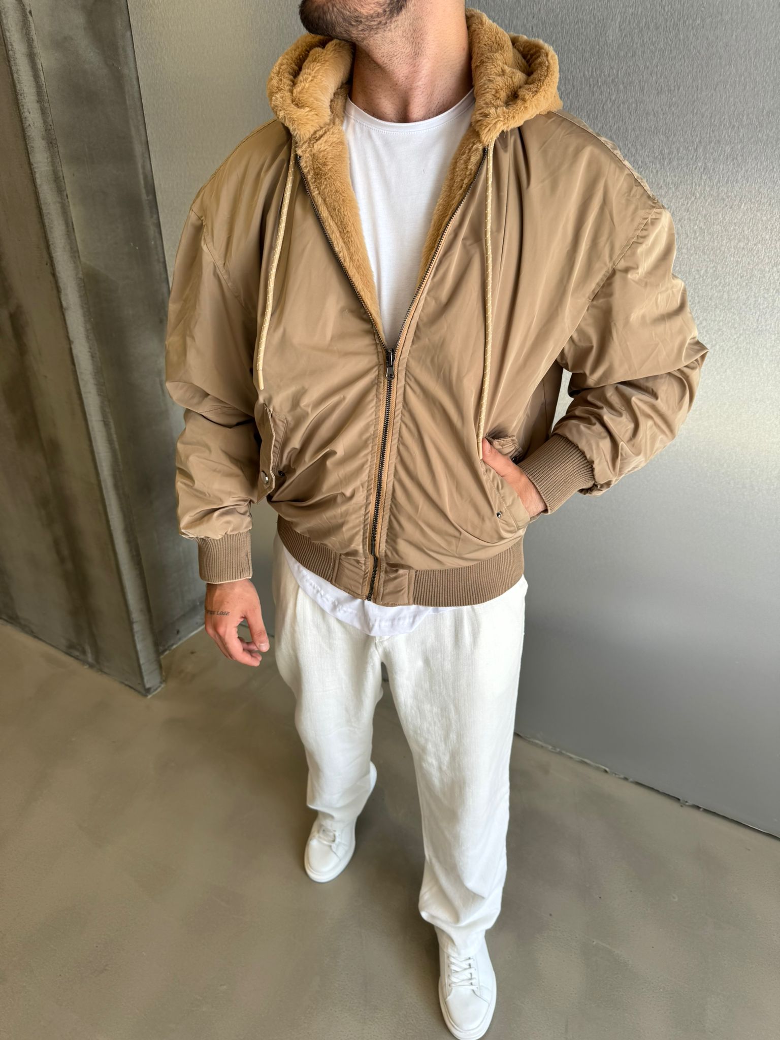 Taba Çift Taraflı Mont