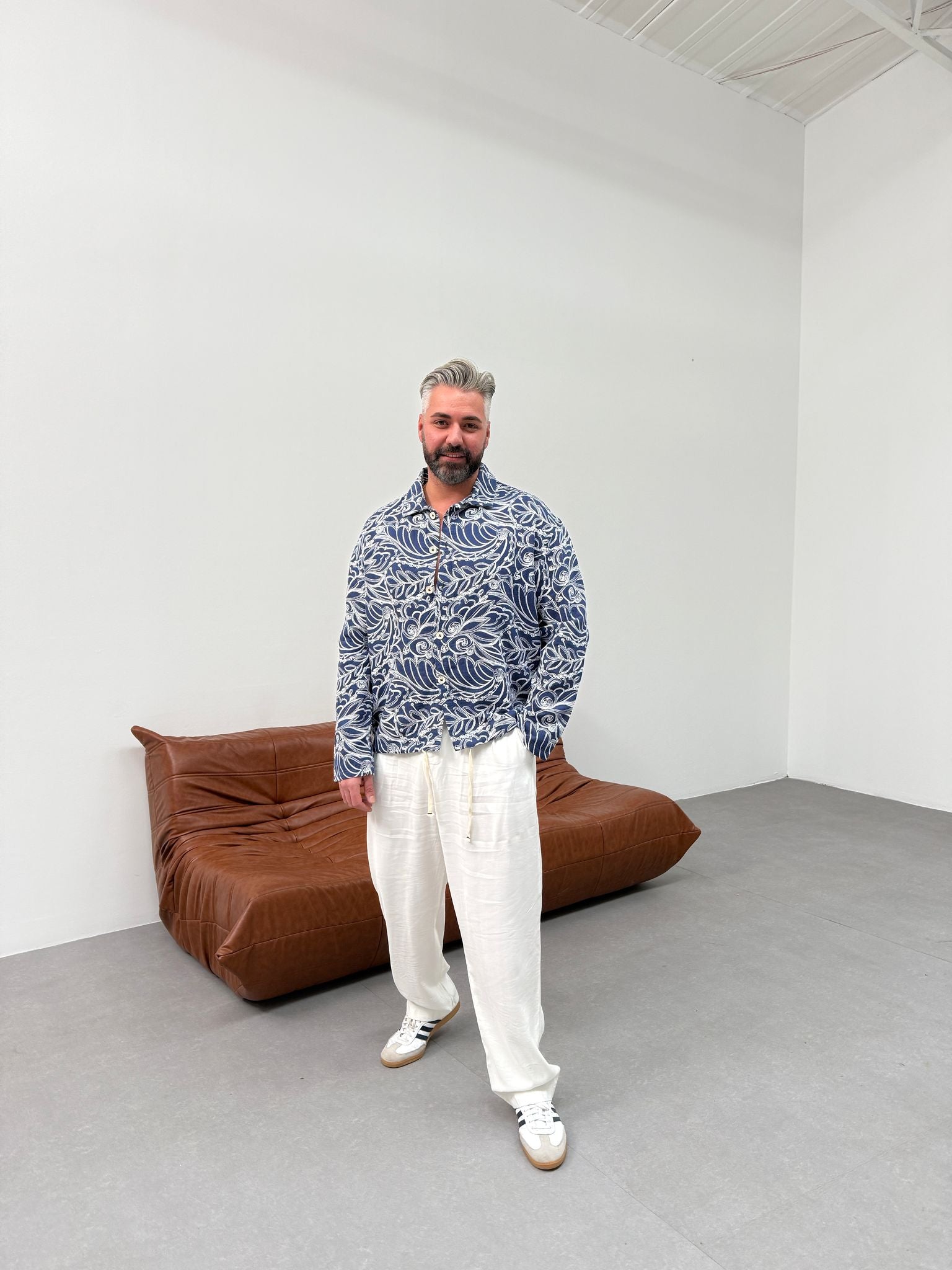 Desenli Tasarım Gömlek